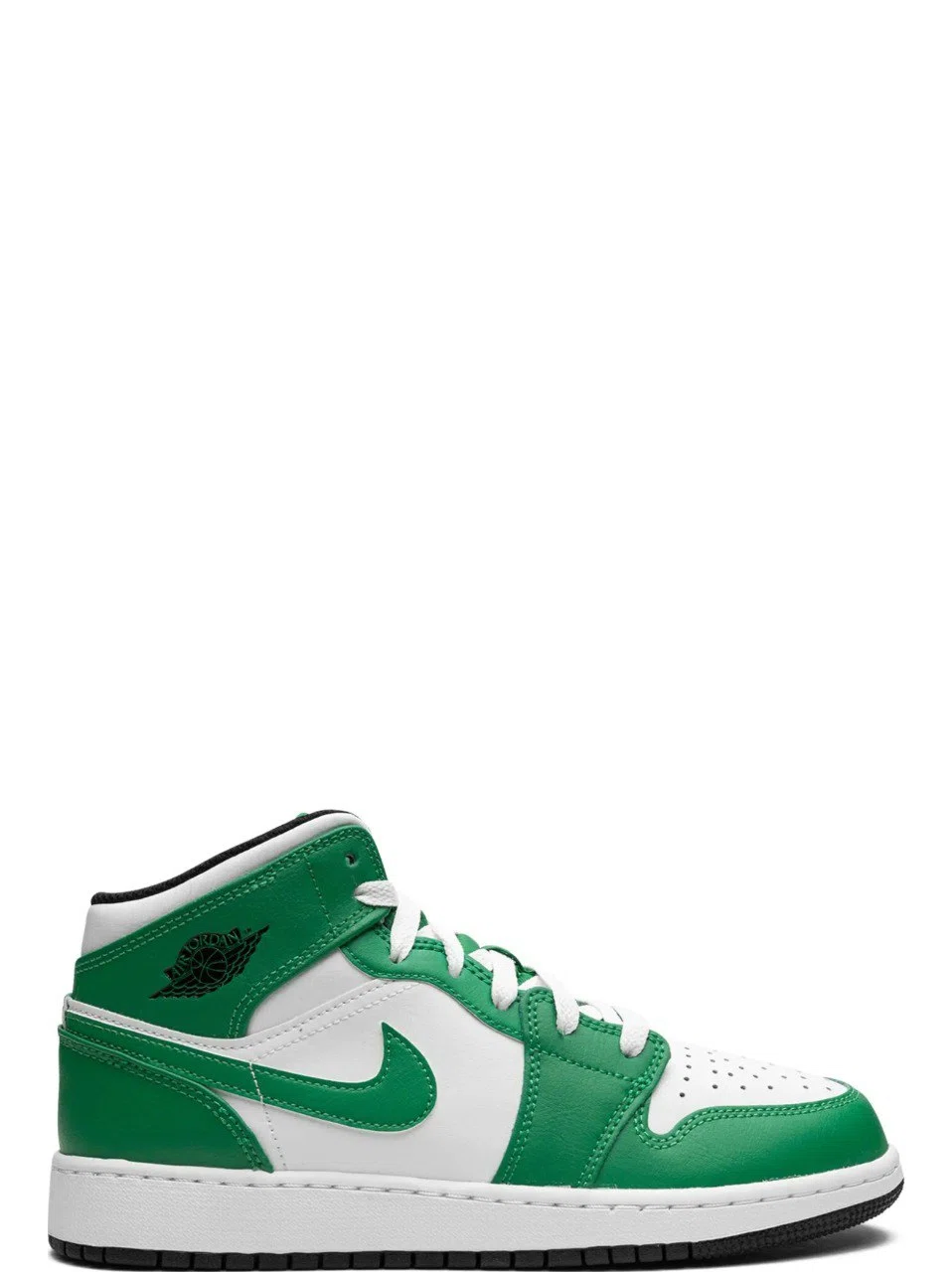Кроссовки Nike Air Jordan 1 Mid GS "Lucky Green" | Farsel