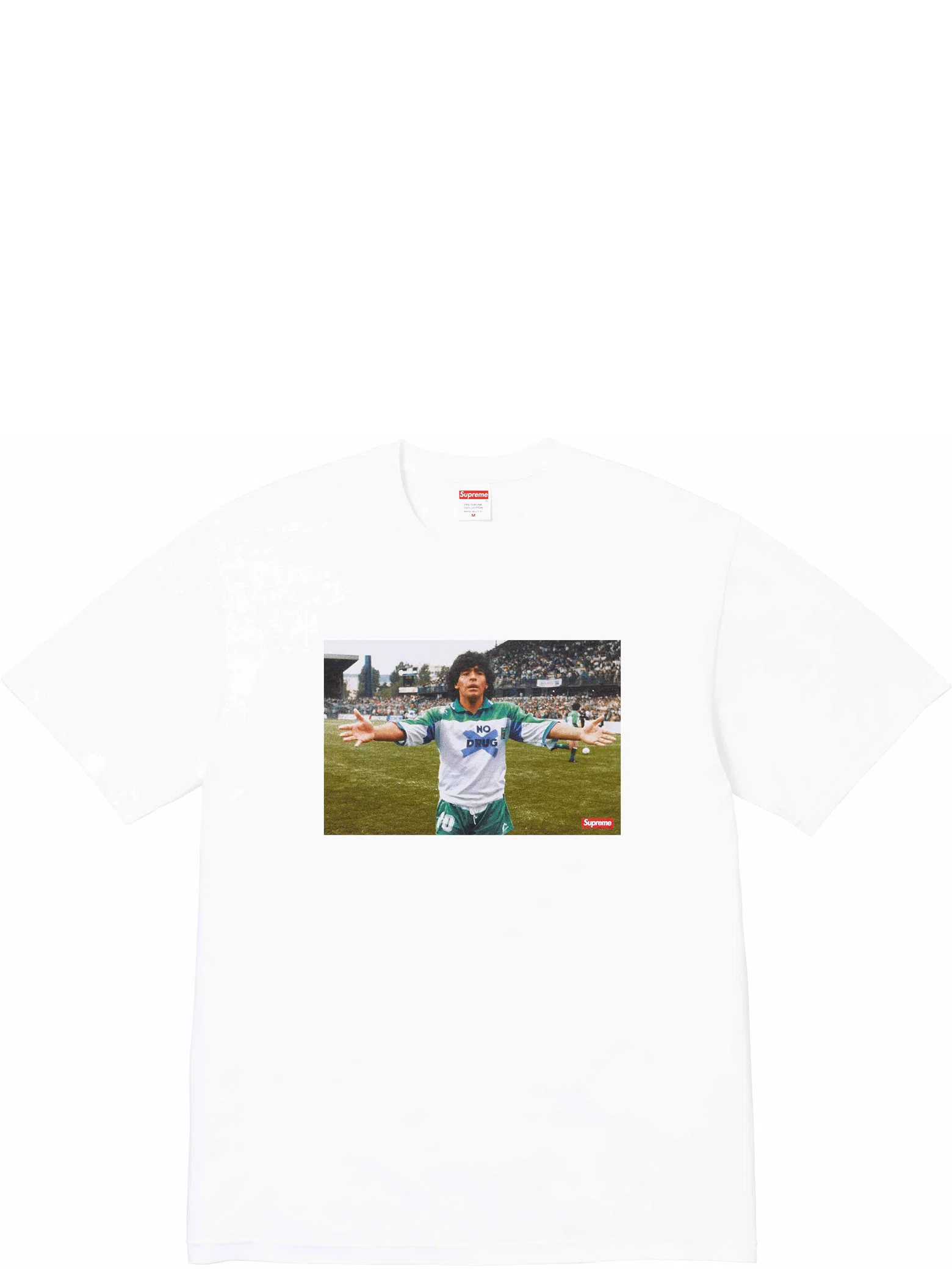 Футболки Supreme SS24 Maradona Tee "White" | Farsel