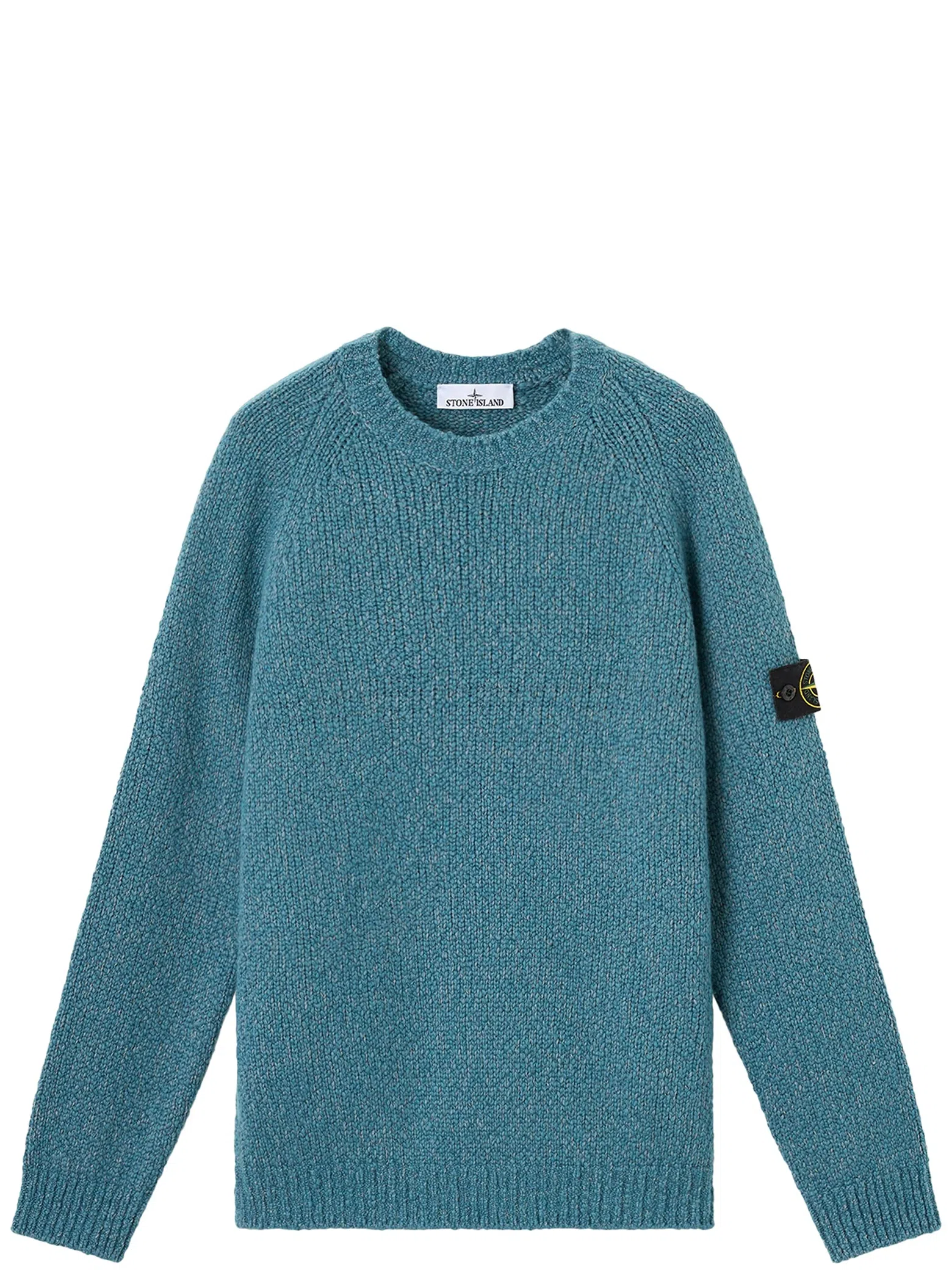 Свитеры Stone Island Fancy Yarn Mouline Wool Sweater "Blue" | Farsel