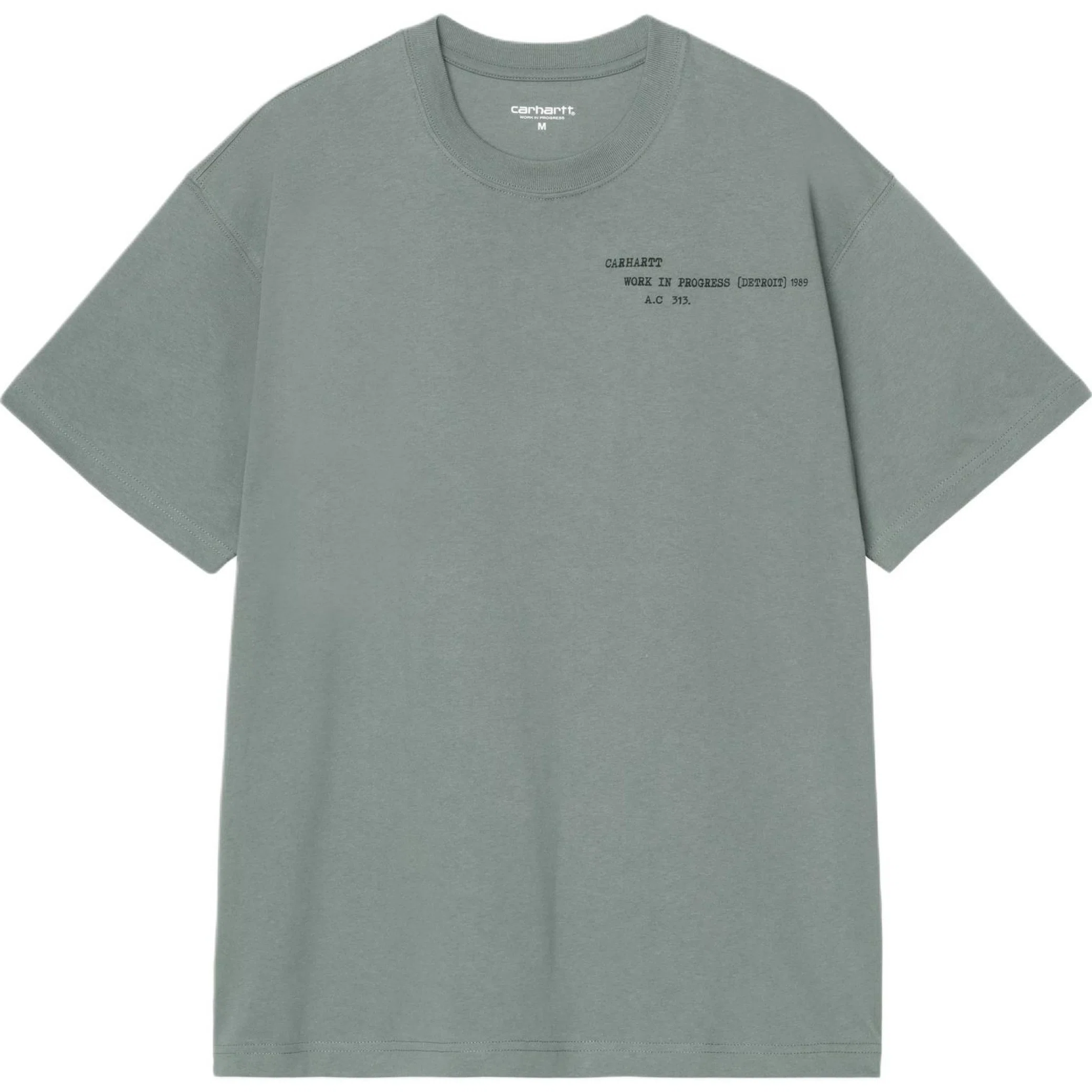 Футболки Carhartt WIP S/S Punched T-Shirt "Green" | Farsel