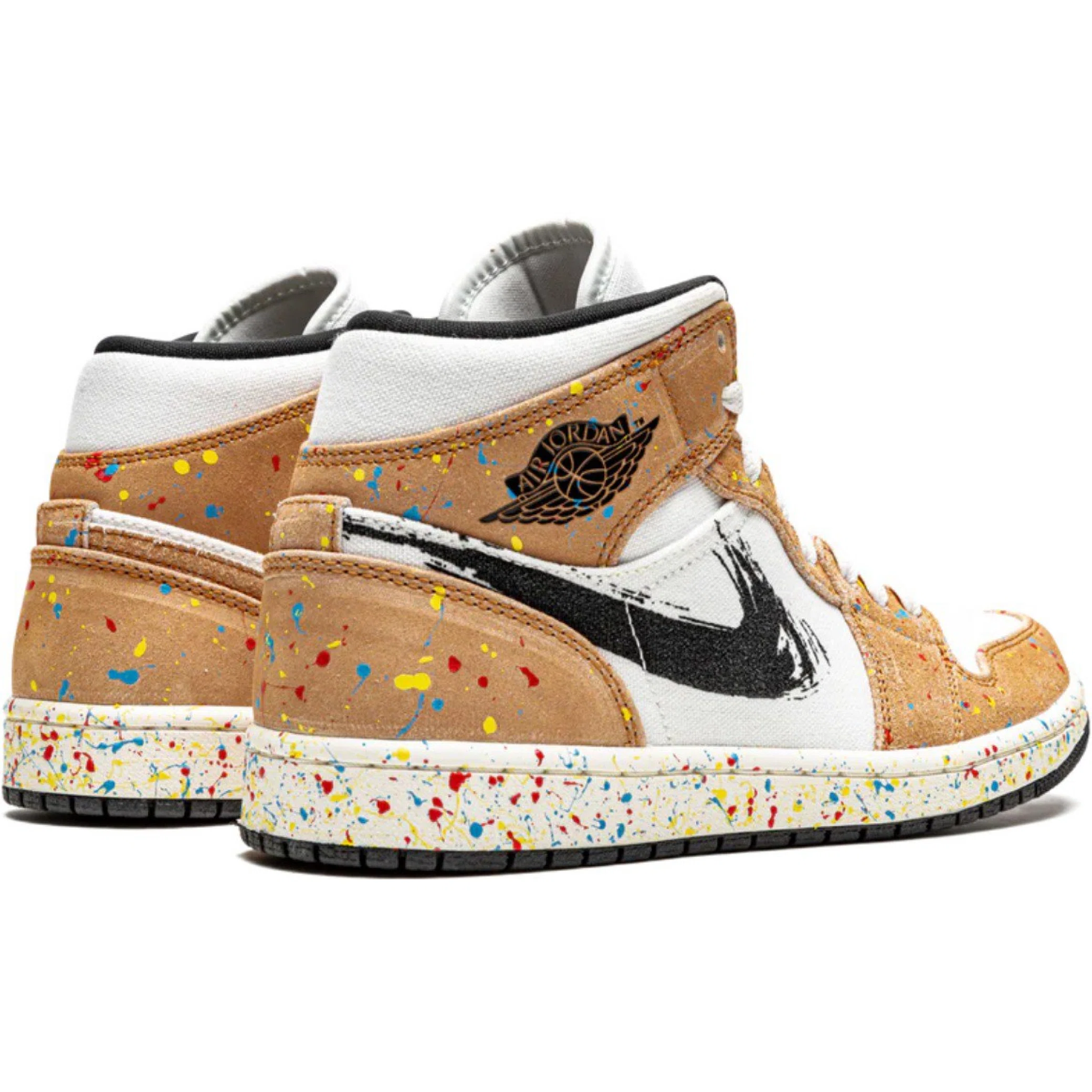 Кроссовки Nike Air Jordan 1 Mid SE "Brushstroke" | Farsel