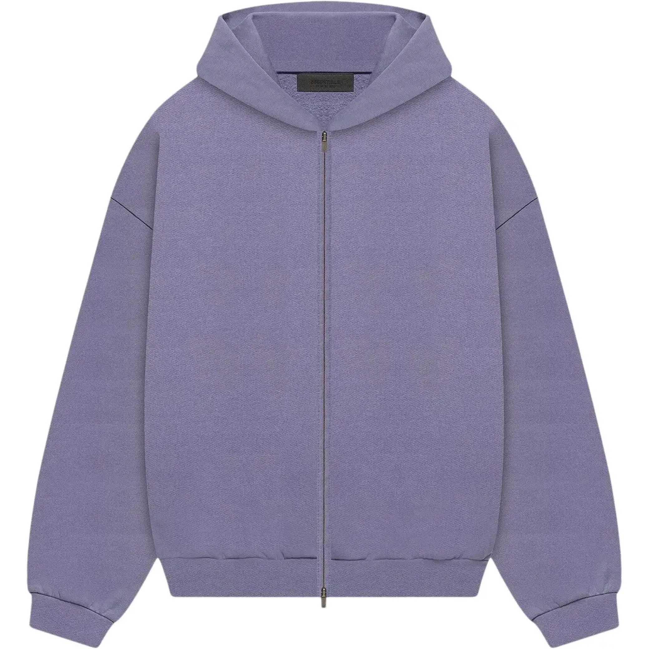  Fear of God FW24 Essentials Heavy Fleece Full Zip Hoodie "Lavender" | Farsel