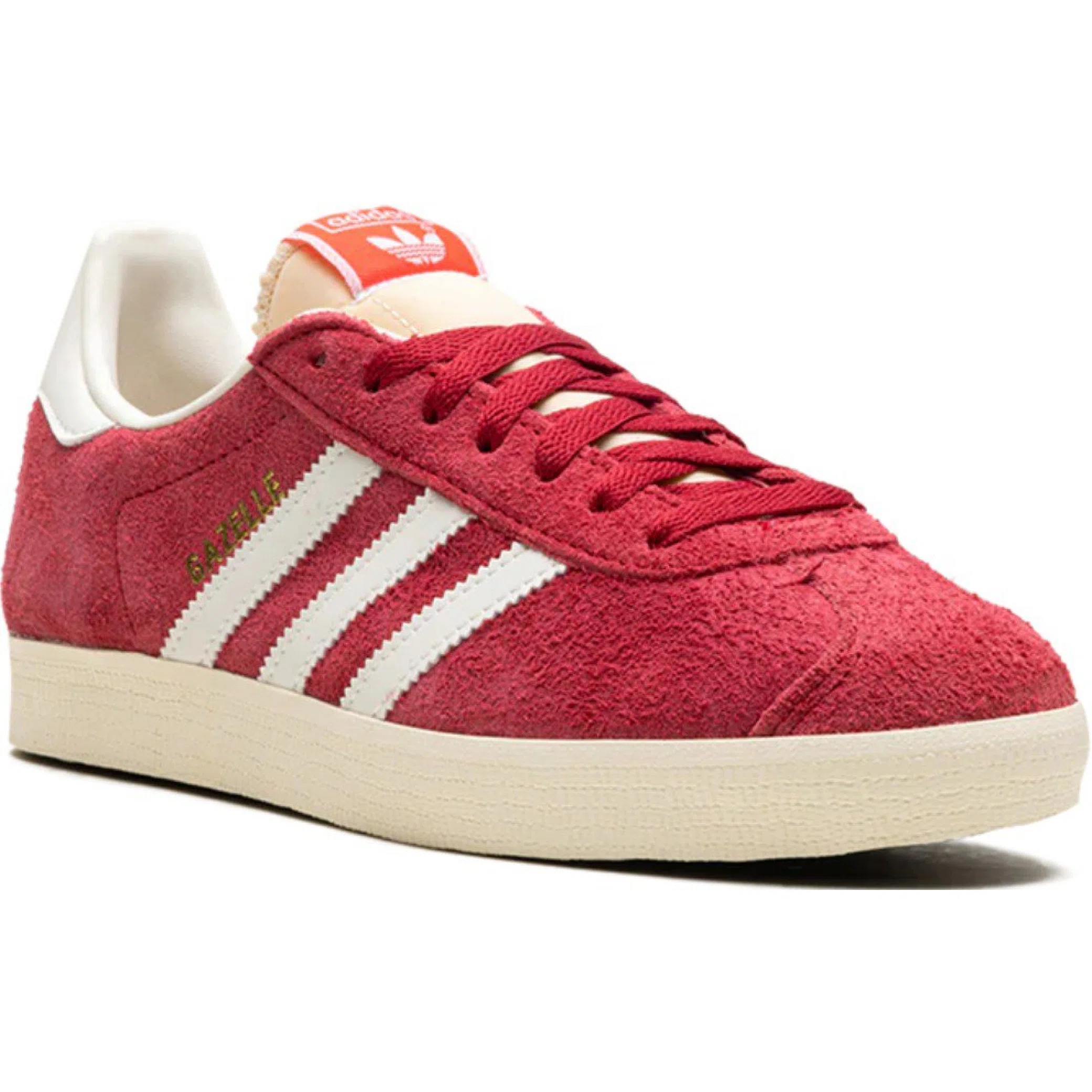 Кроссовки Adidas Gazelle "Team Victory Red Off White Cream White" | Farsel