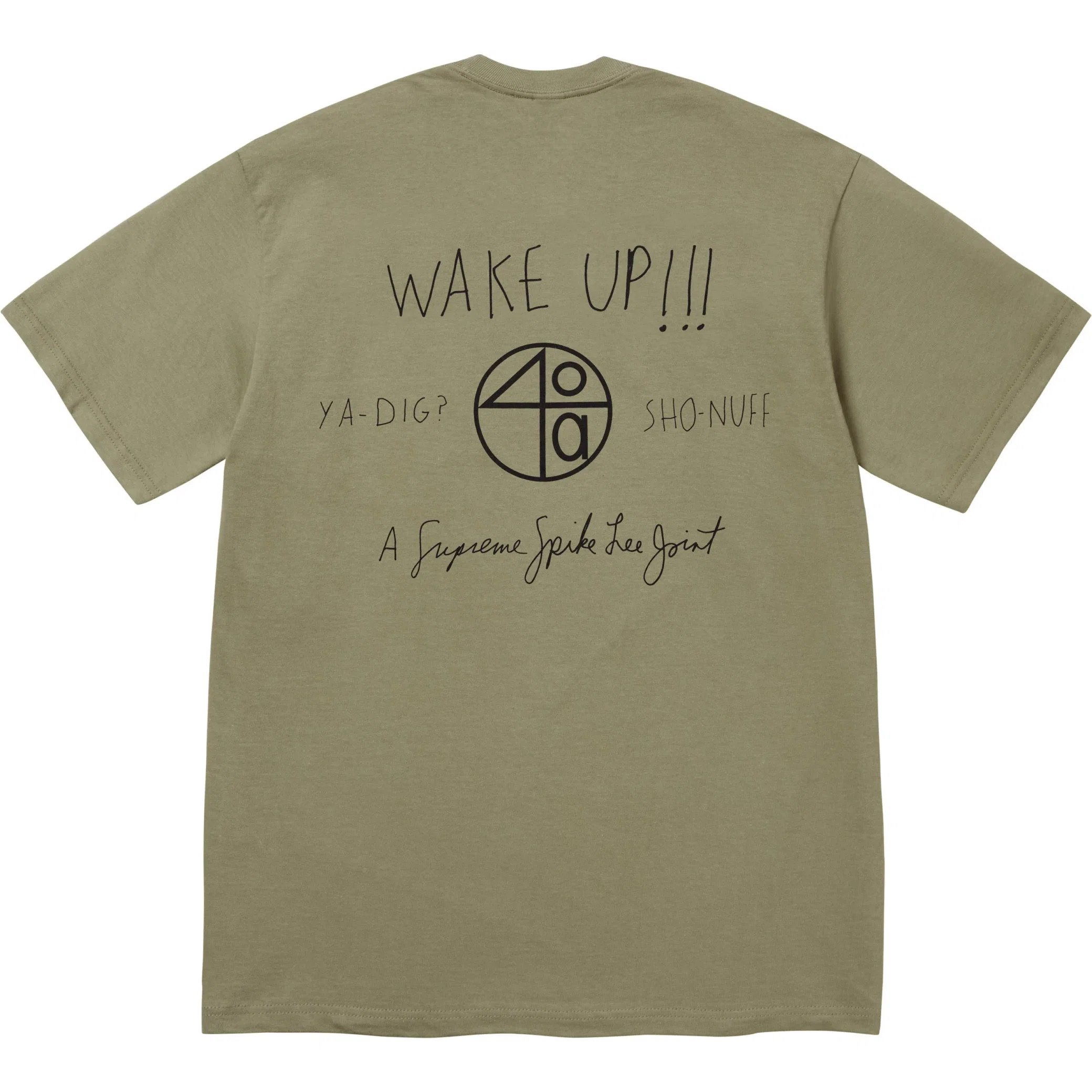  Supreme SS25 40 Acres Spike Tee "Light Olive" | Farsel