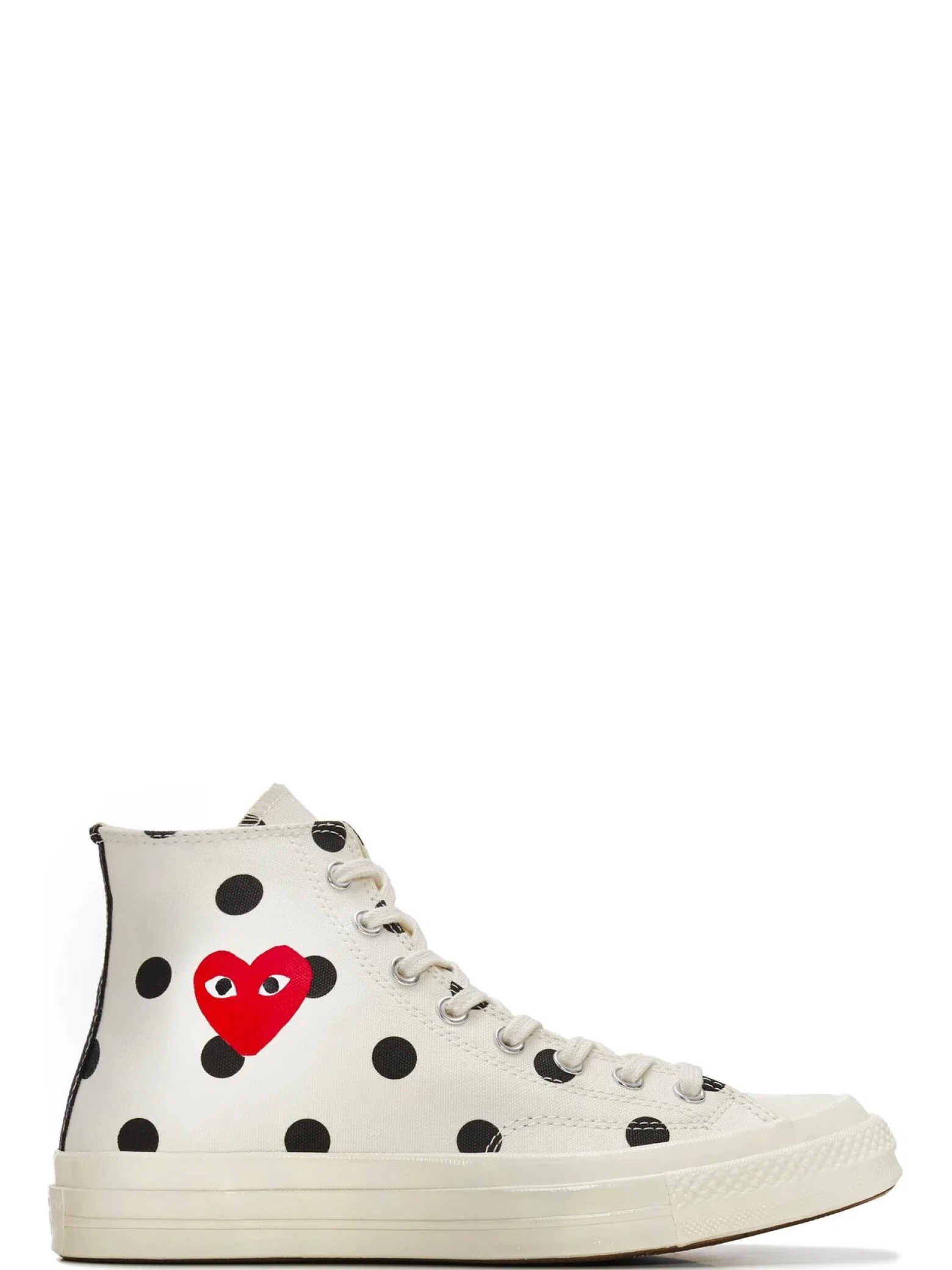 Кеды Converse Chuck Taylor All Star 70 Hi "White Polka Dot" | Farsel
