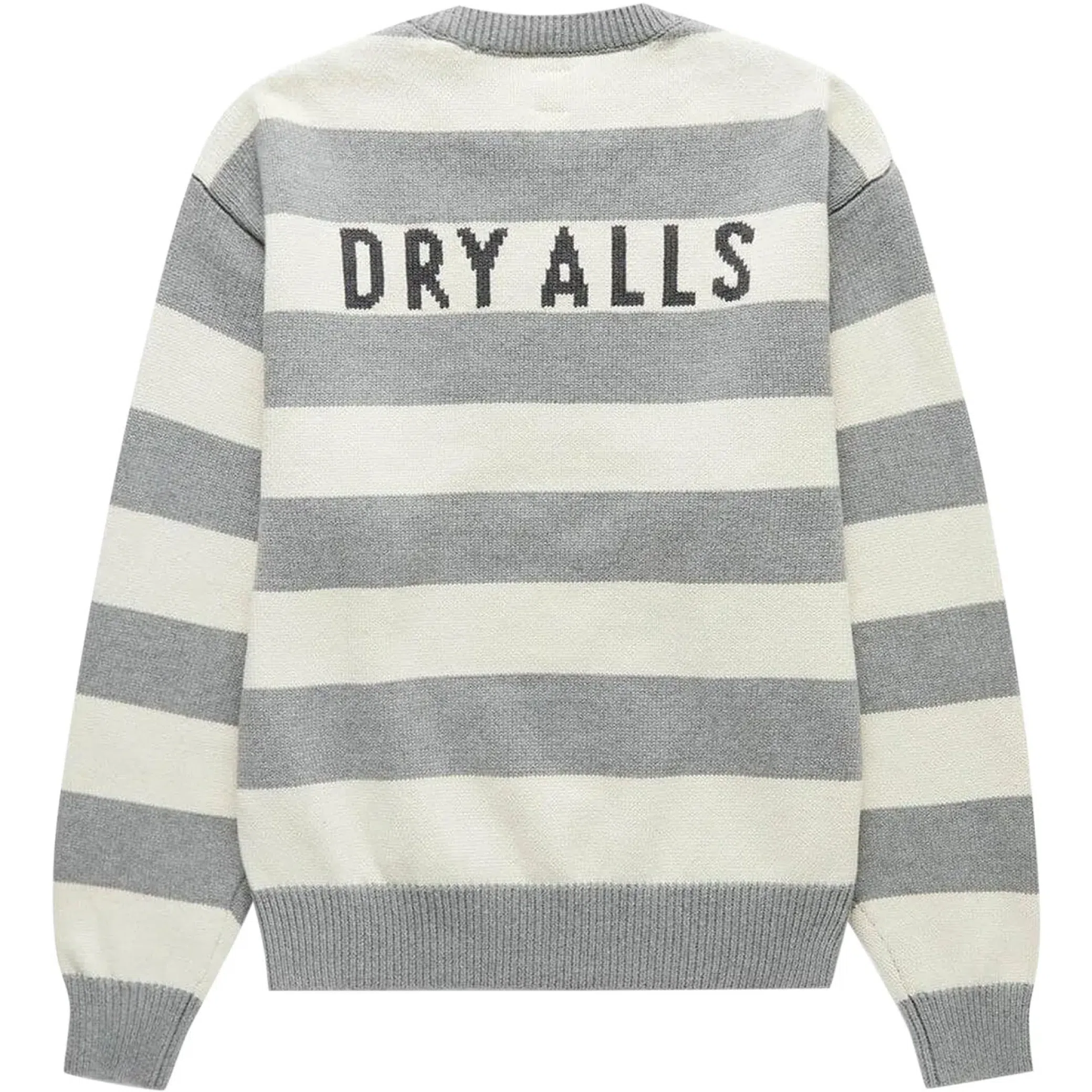 Свитеры Human Made Striped Heart Knit Sweater "Grey" | Farsel