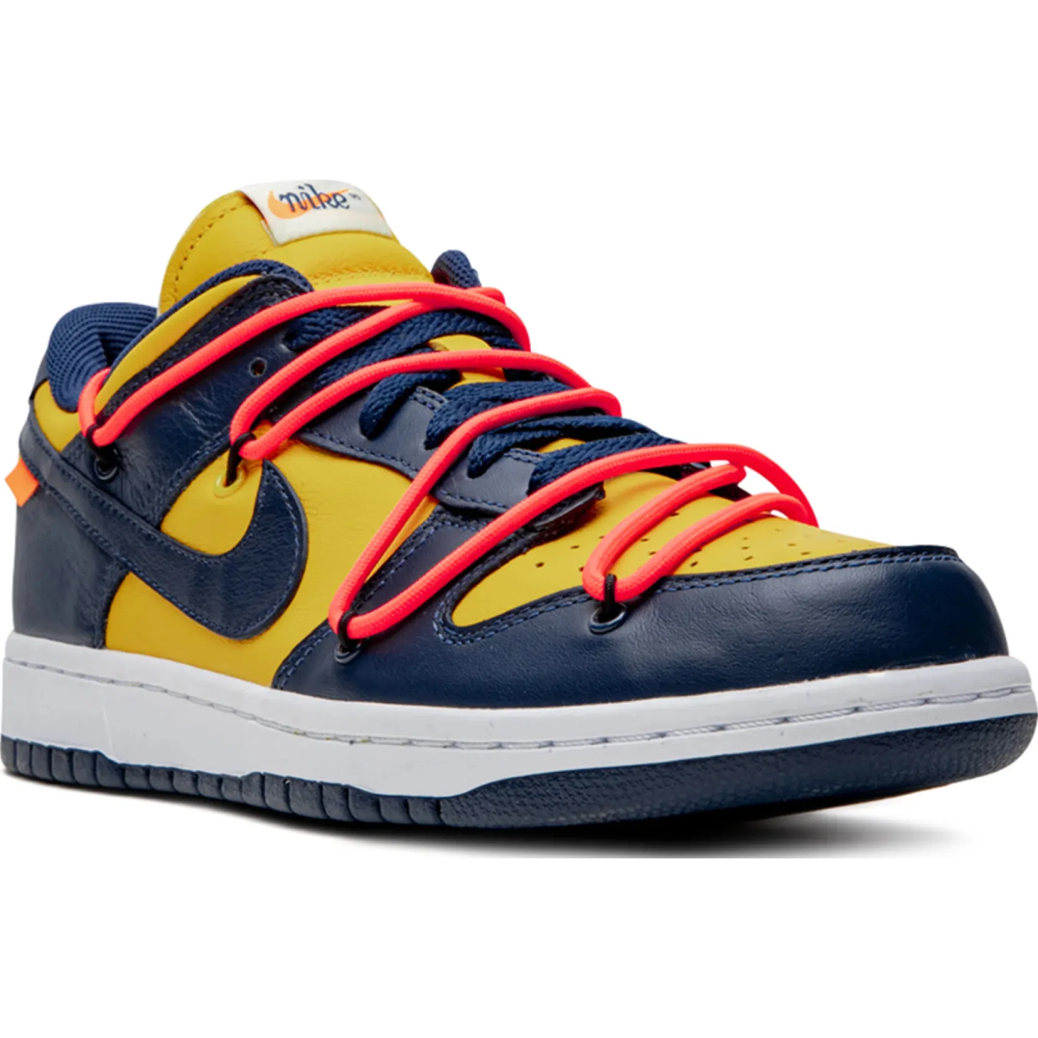 Кроссовки Nike Dunk Low "Off-White - University Gold" | Farsel