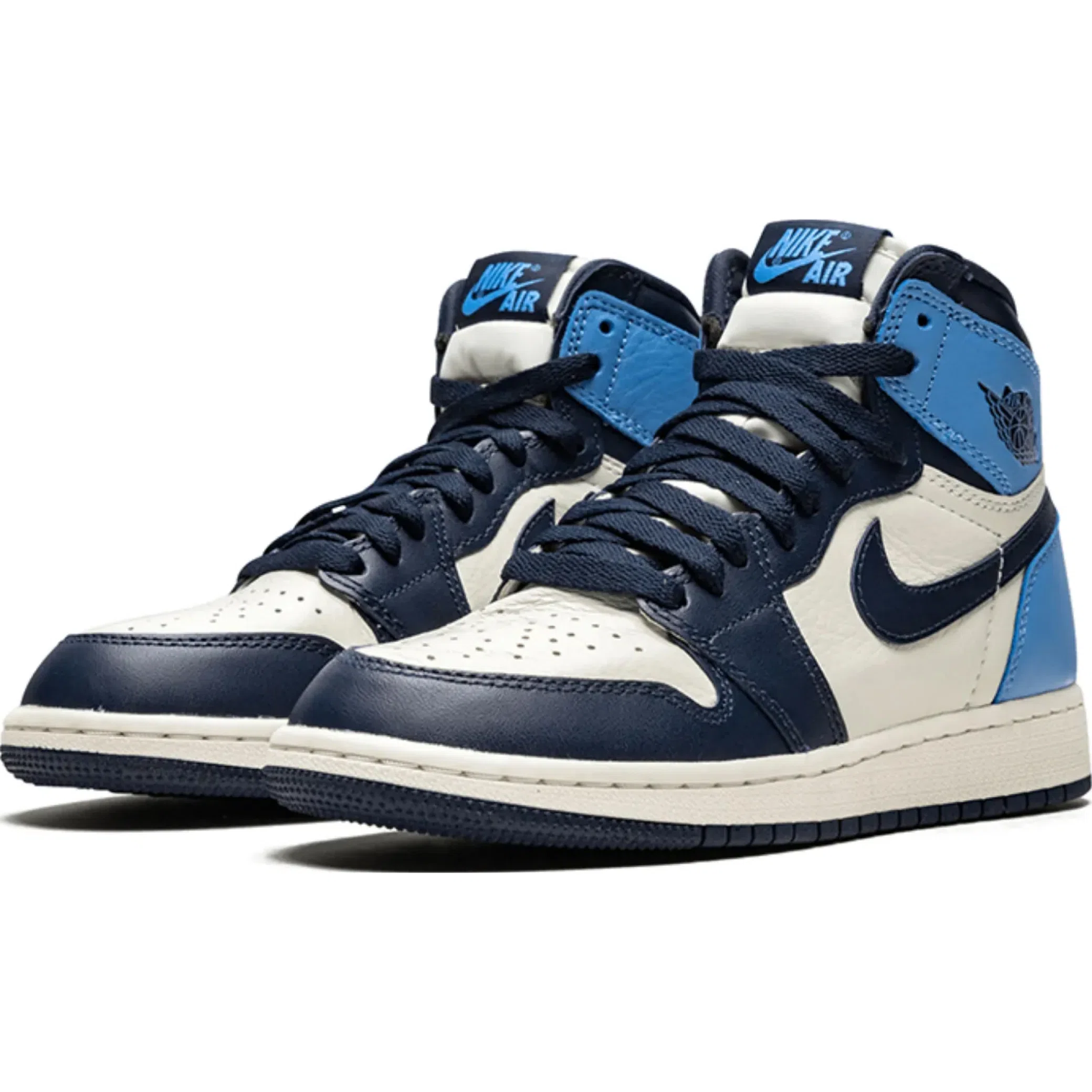 Кроссовки Nike Air Jordan 1 Retro High GS "Obsidian UNC" | Farsel