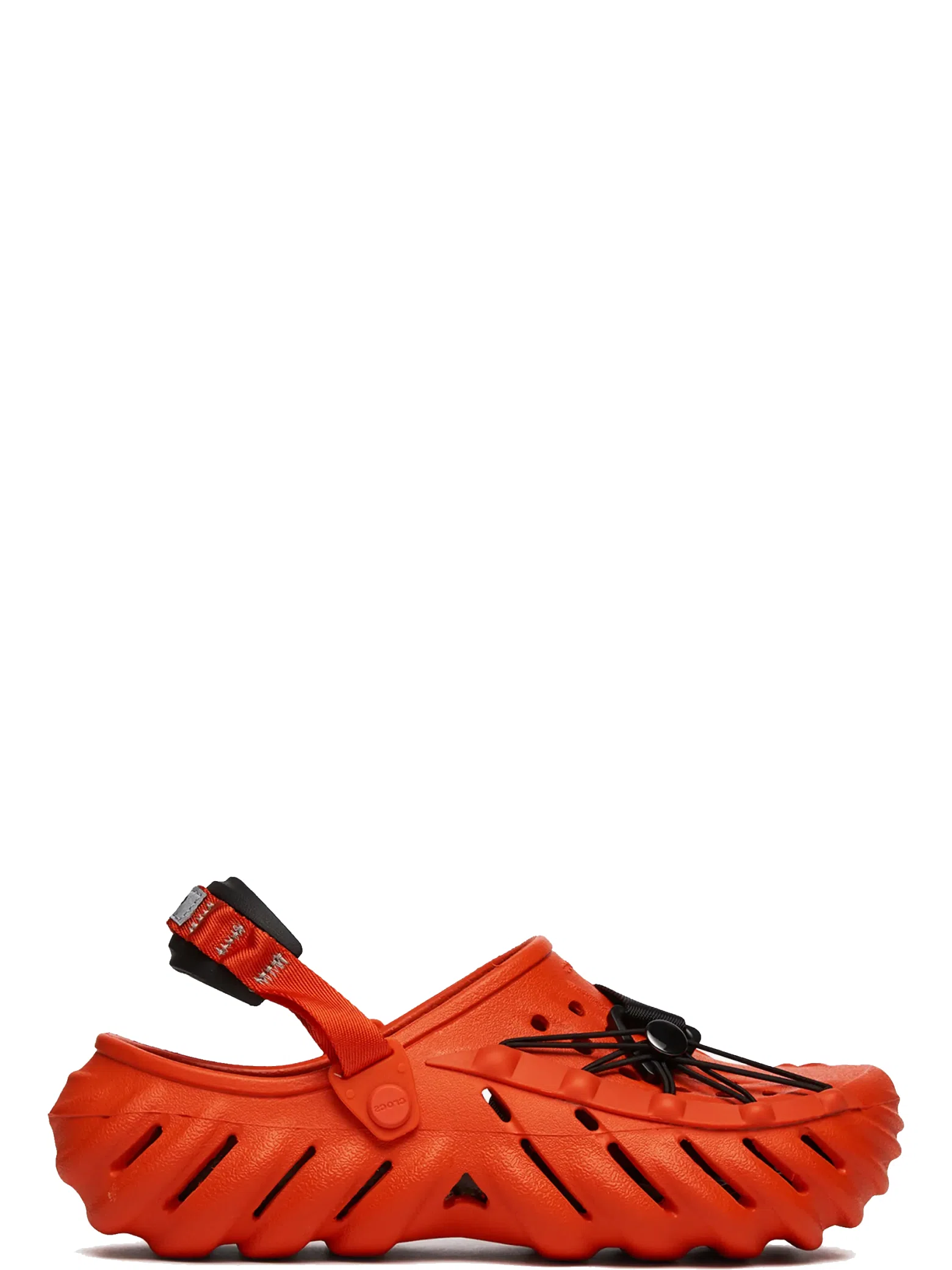 Сабо Crocs Echo Reflective Laces Clog "Neon orange" | Farsel