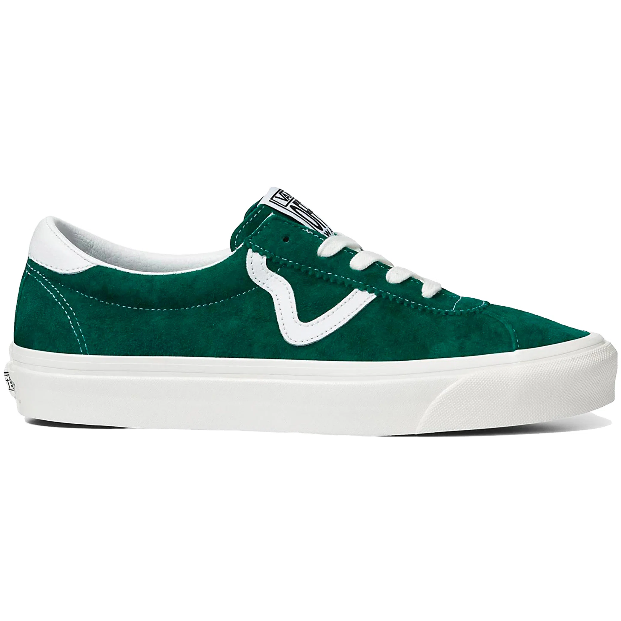 Кеды Vans Style 73 DX "Pig Suede - Dark Green White" | Farsel