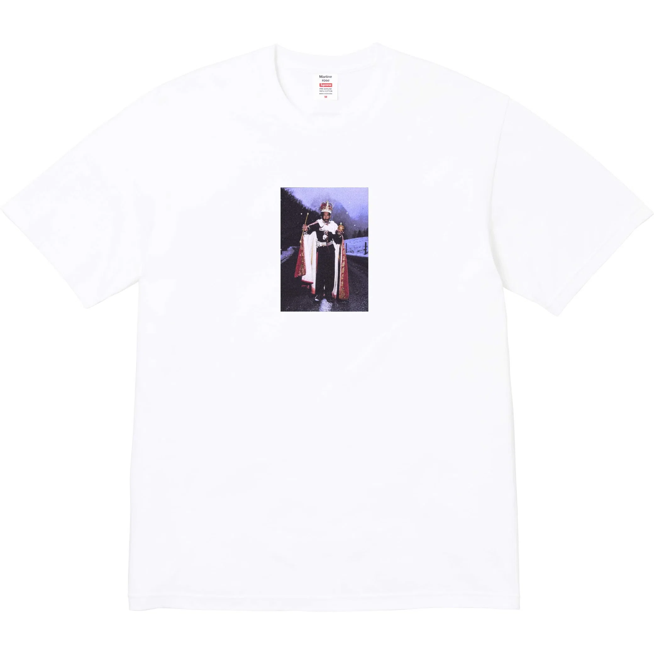  Supreme FW24 Martine Rose Lee Scratch Perry Tee "White" | Farsel