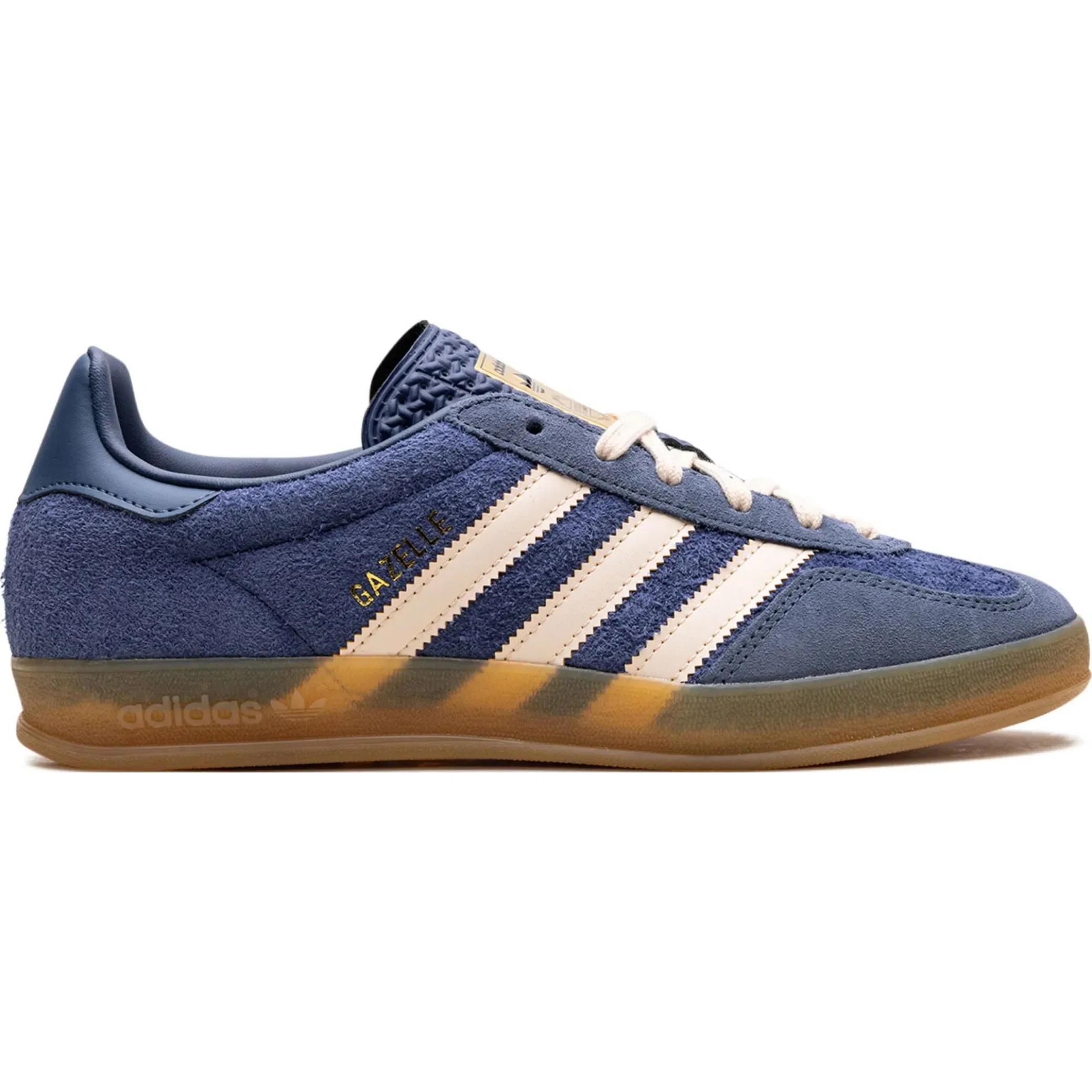 Кроссовки Adidas Gazelle Indoor "Dark Blue Suede" | Farsel