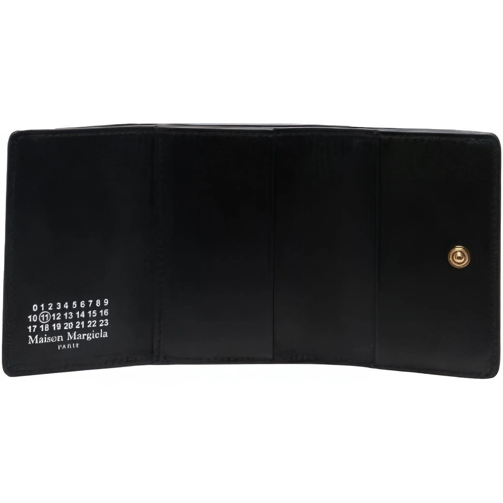 Кошельки Maison Margiela Trifold Wallet Compact "Black" | Farsel