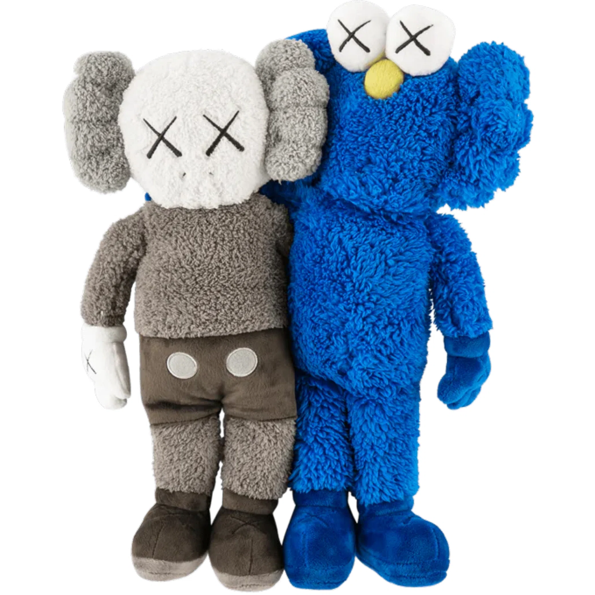 Игрушки Kaws Seeing Watching Plush "Grey / Blue" | Farsel