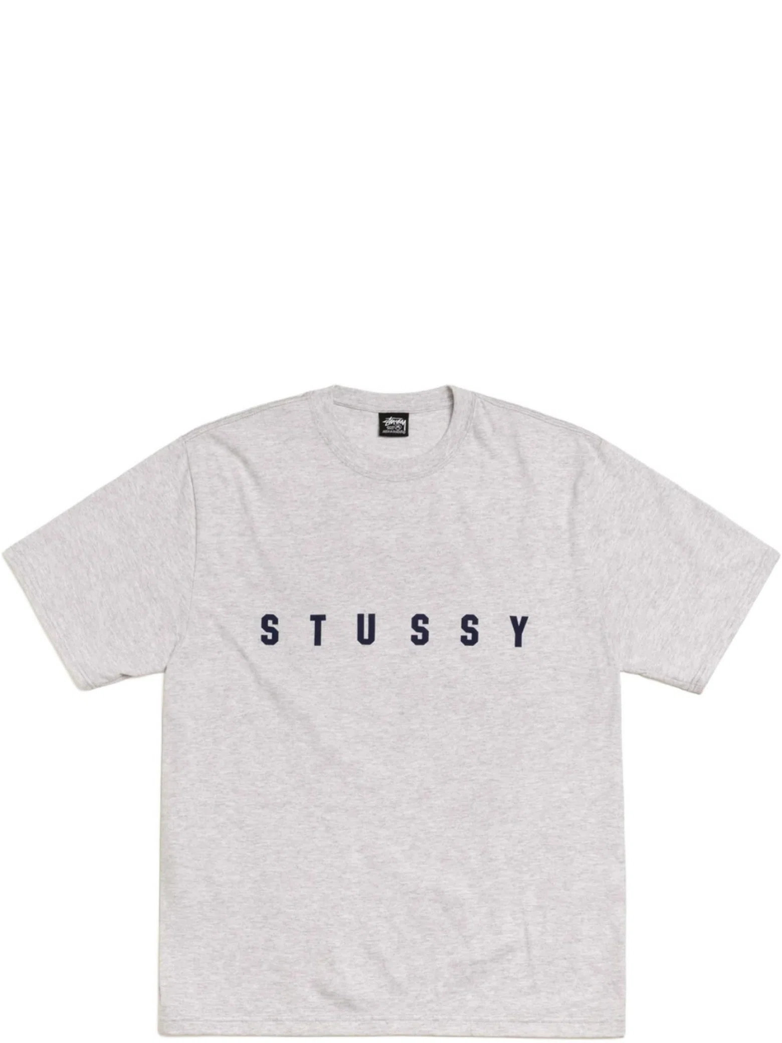 Футболки Stussy Lens Tee 'Ash Heather' | Farsel