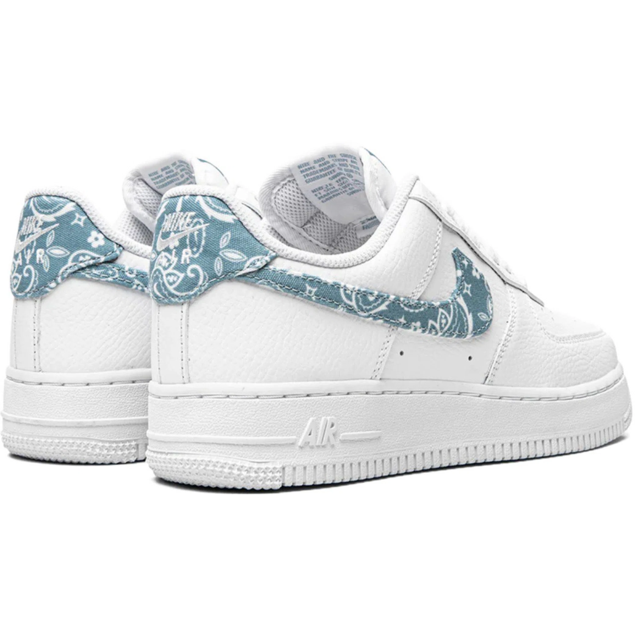 Кроссовки Nike Air Force 1 Low '07 Essential WMNS "White Worn Blue Paisley" | Farsel