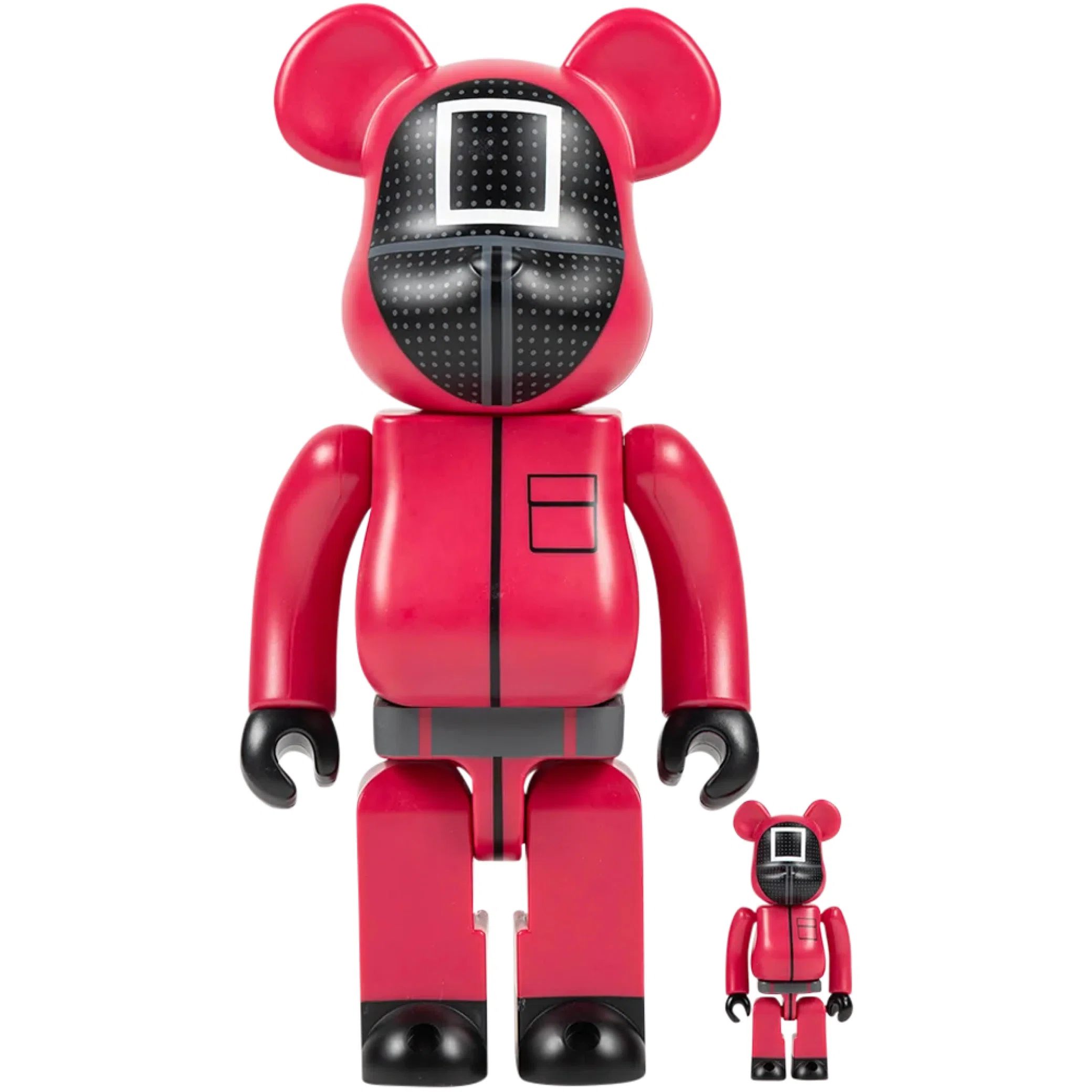  Medicom Toy Bearbrick "Squid Game Guard (Square) 100% & 400%" | Farsel