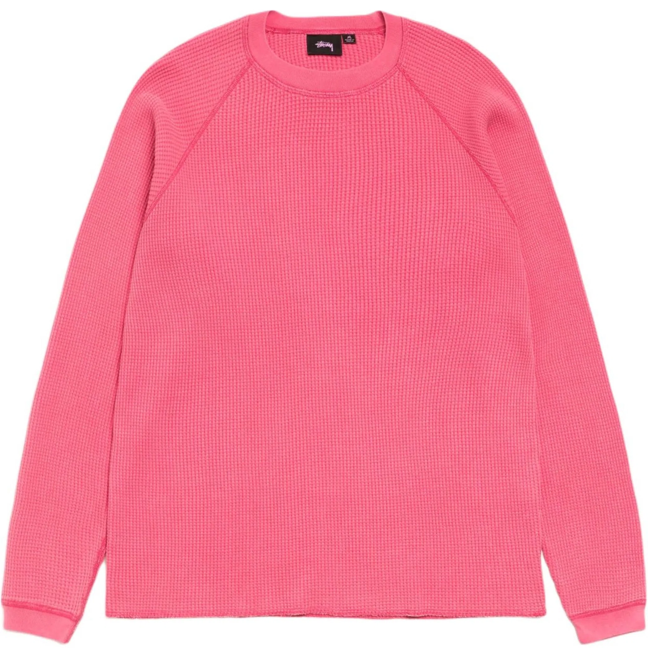 Лонгсливы Stussy Mantra Raglan Thermal "Pink" | Farsel