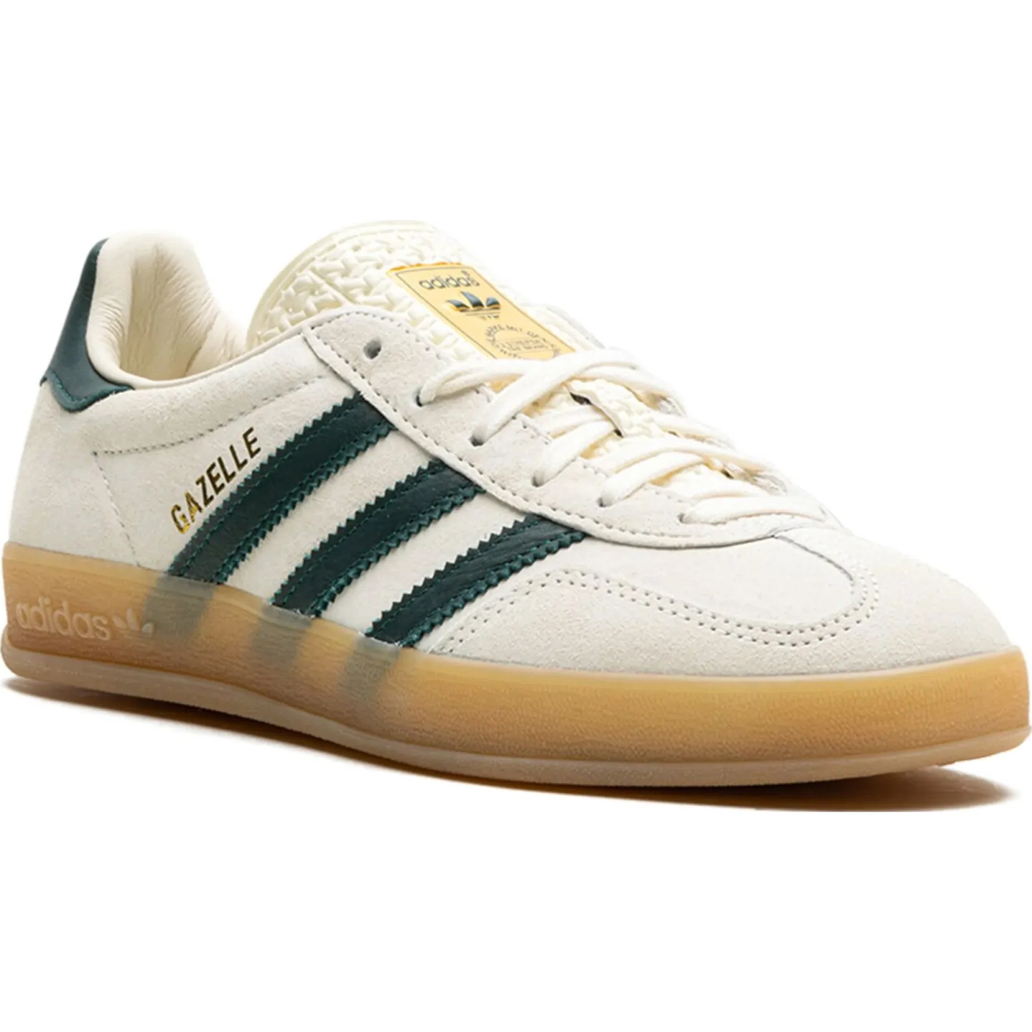  Adidas Gazelle Indoor "Cream White Green Gum" | Farsel