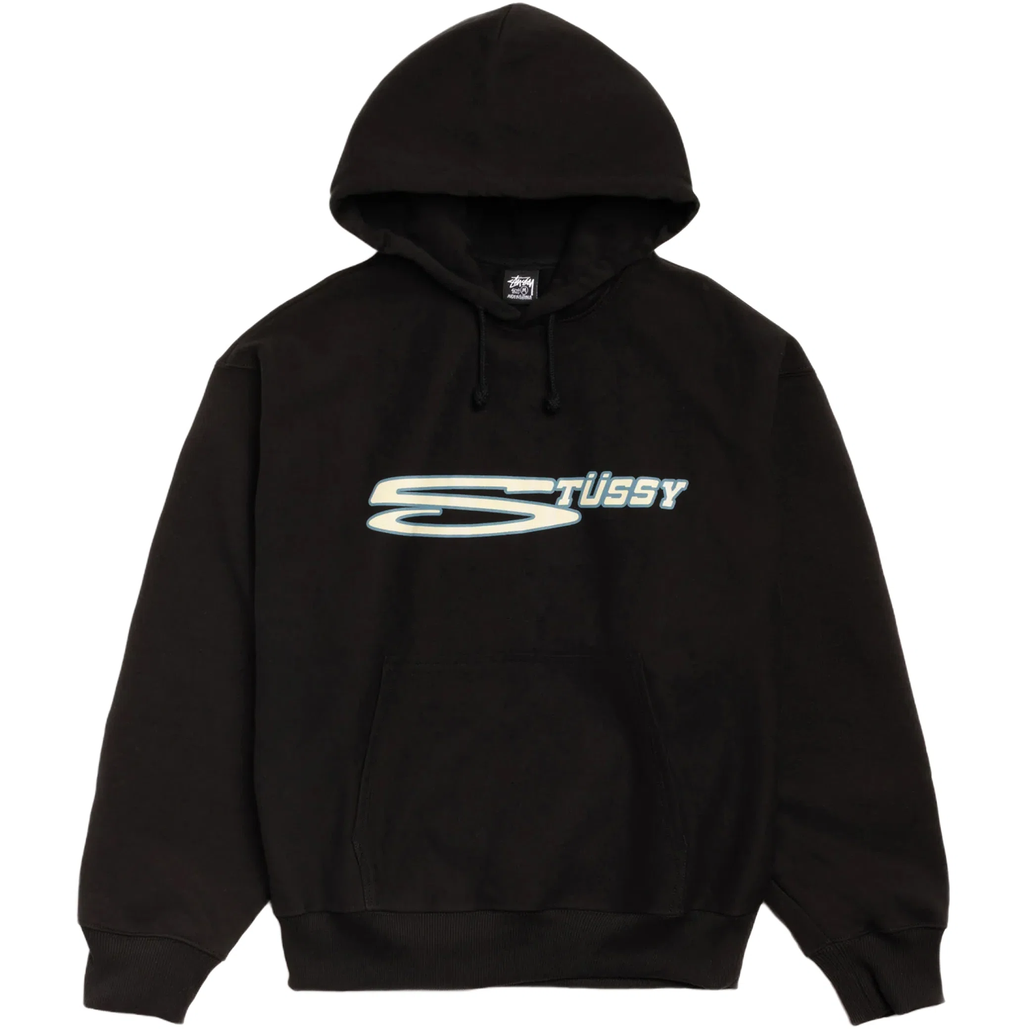 Худи Stussy Stretch Hoodie "Black" | Farsel