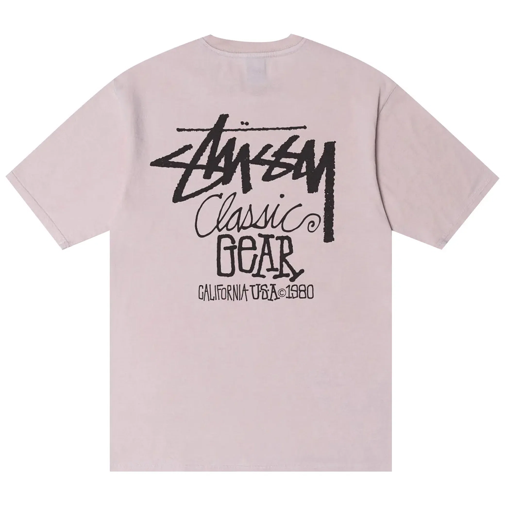 Футболки Stussy Classic Gear Tee Pigment Dyed "Blush" | Farsel