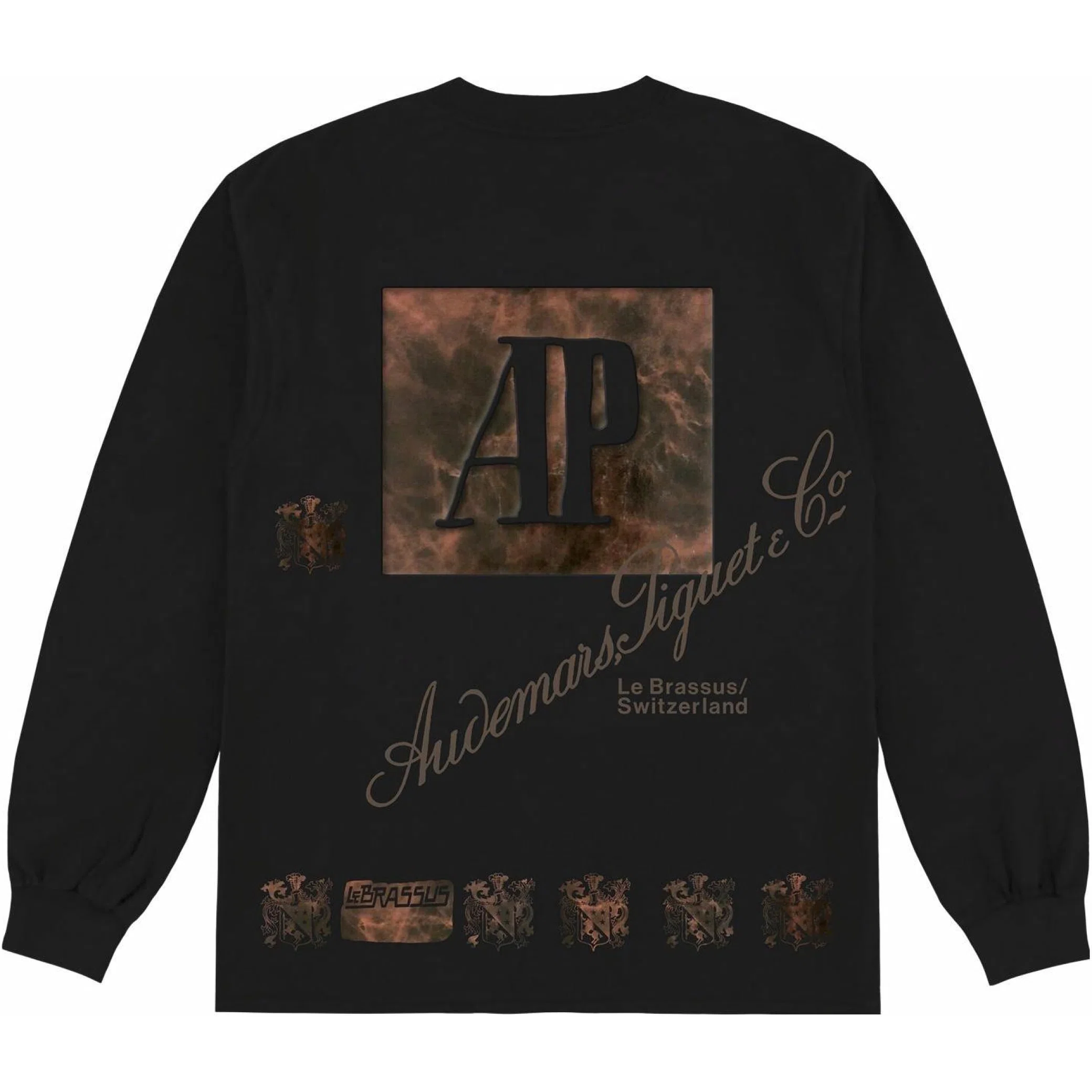  Travis Scott FW23 Audemars Piguet Le Brassus Long-Sleeve Tee "Black" | Farsel