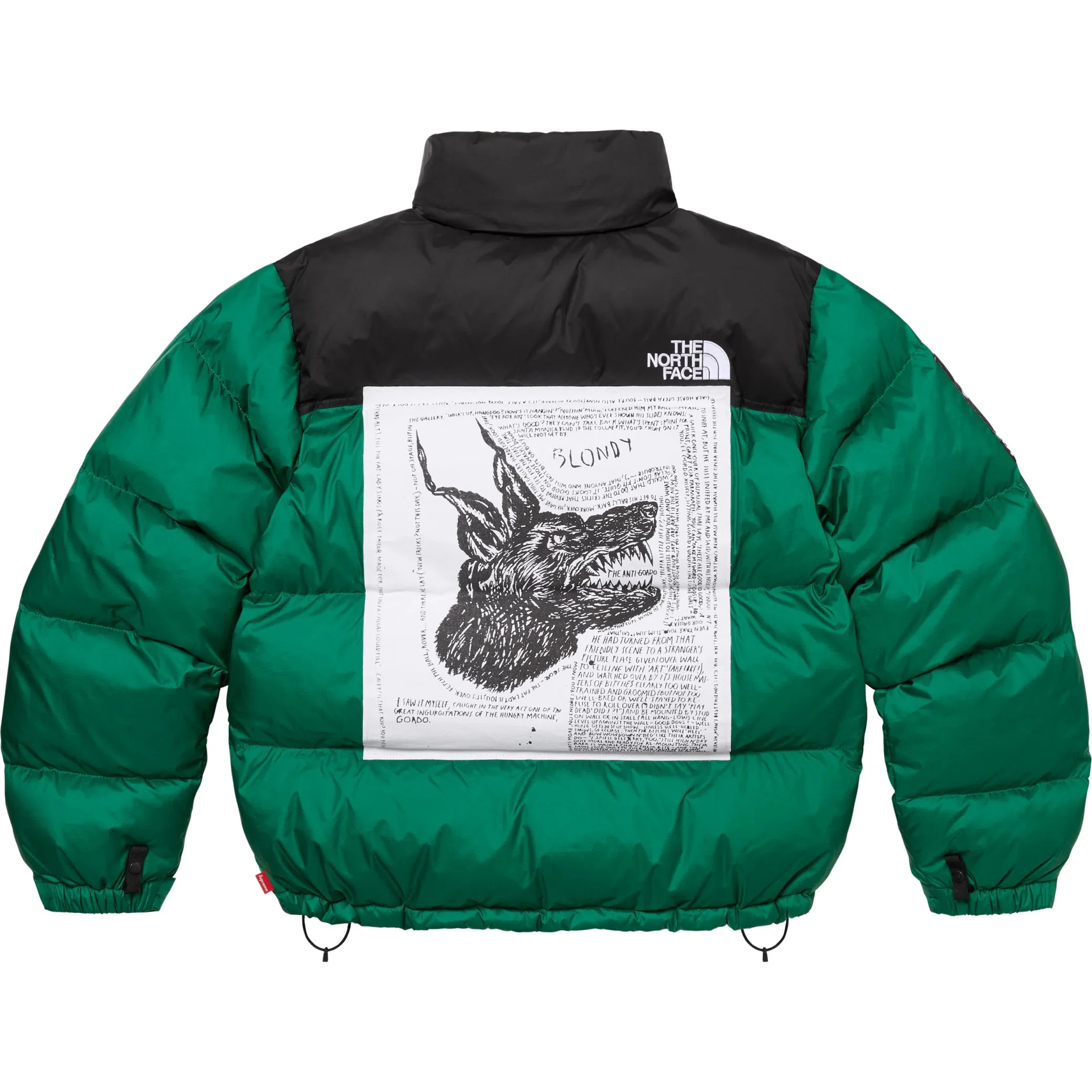 Пуховики Supreme FW24 The North Face Nuptse Jacket "Green" | Farsel