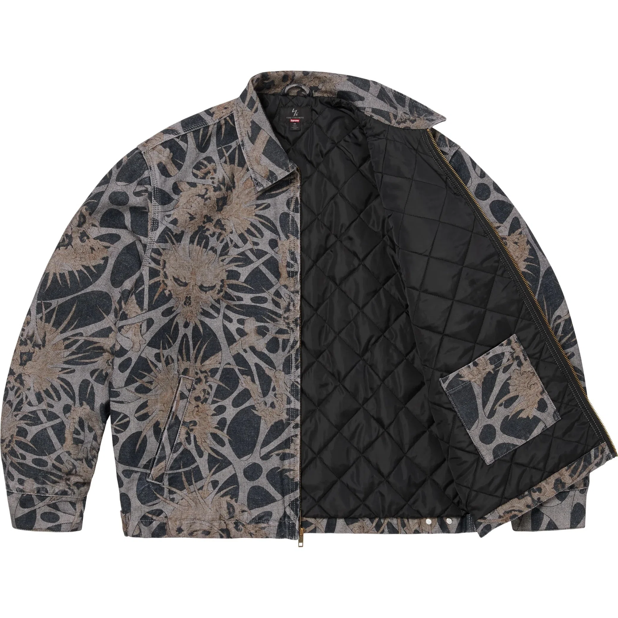 Куртки Supreme FW25 Y’s by Yohji Yamamoto Denim Work Jacket "Black" | Farsel