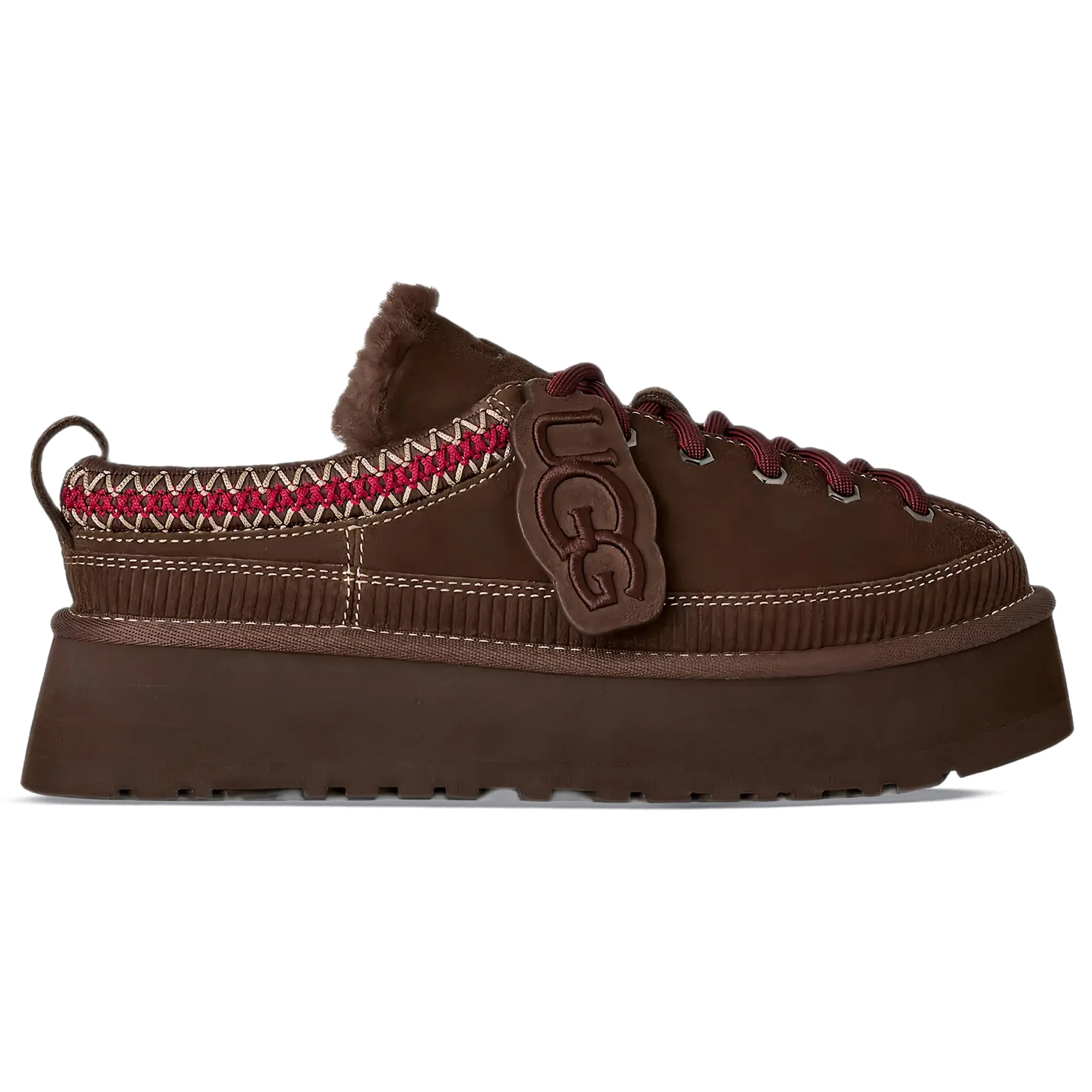 Угги UGG Heritage Lace-Up Slipper WMNS "Burnt Cedar" | Farsel