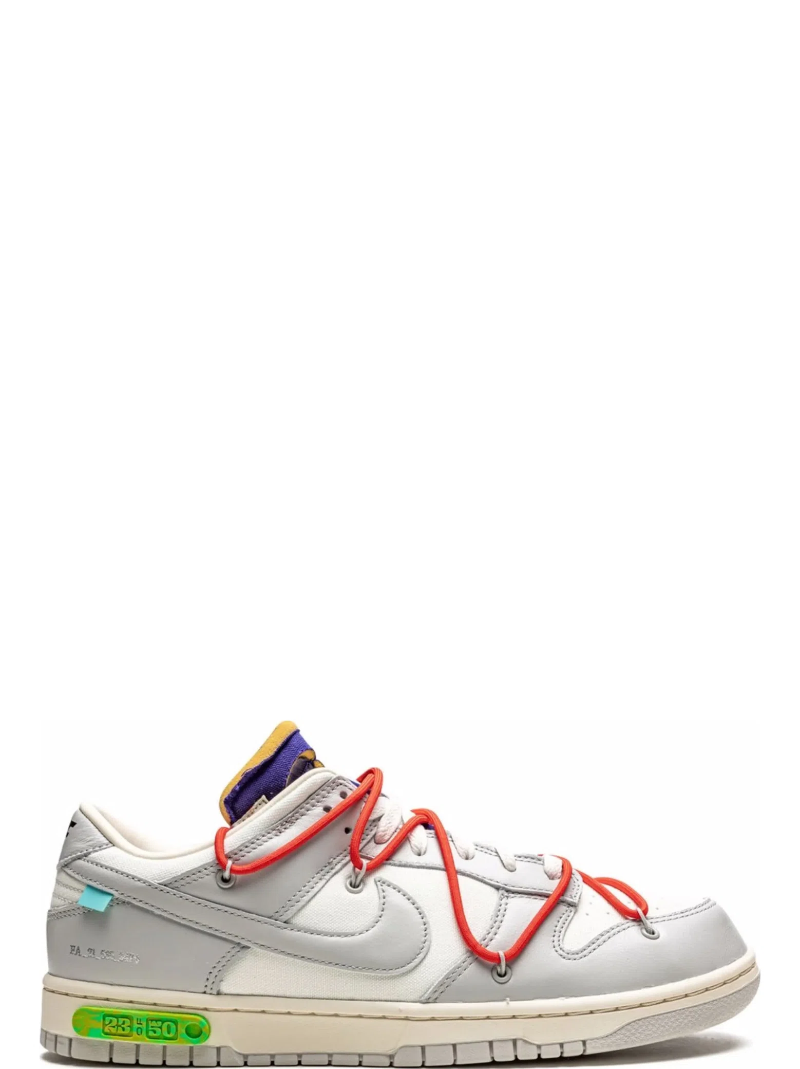 Кроссовки Nike Dunk Low "Off-White - Lot 23" | Farsel