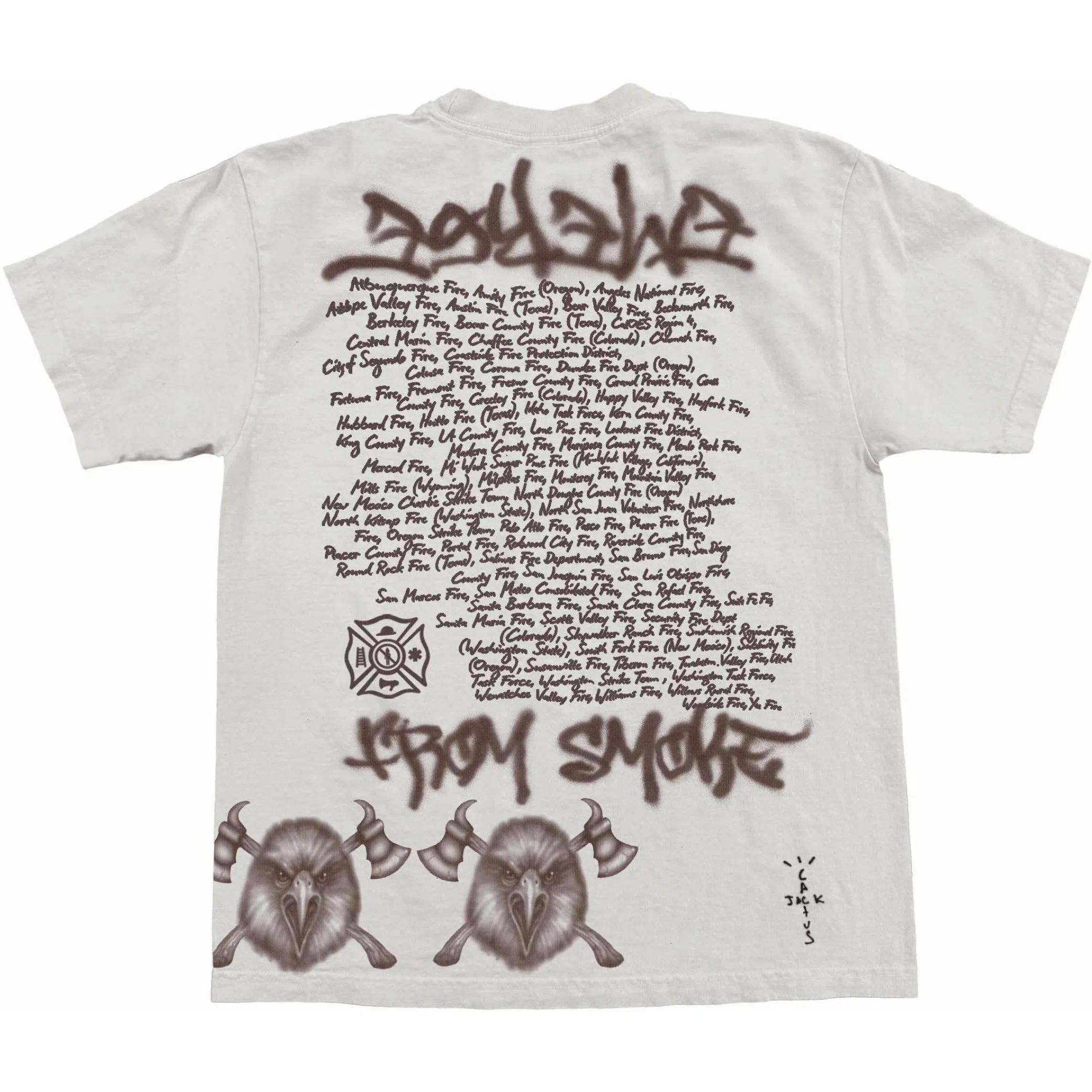  Travis Scott SS25 LAFD Tee "White" | Farsel