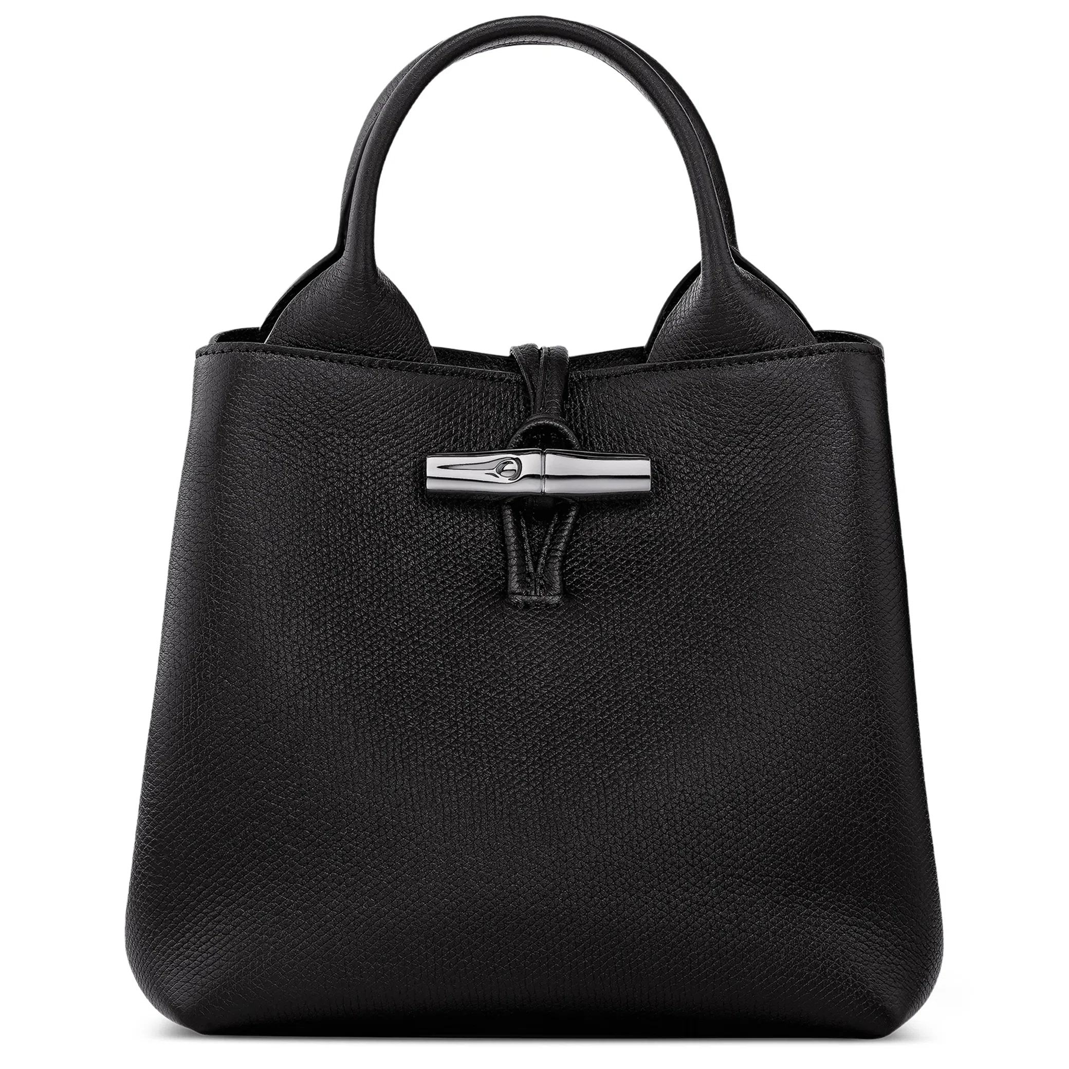 Сумки Longchamp Le Roseau S Handbag "Black" | Farsel