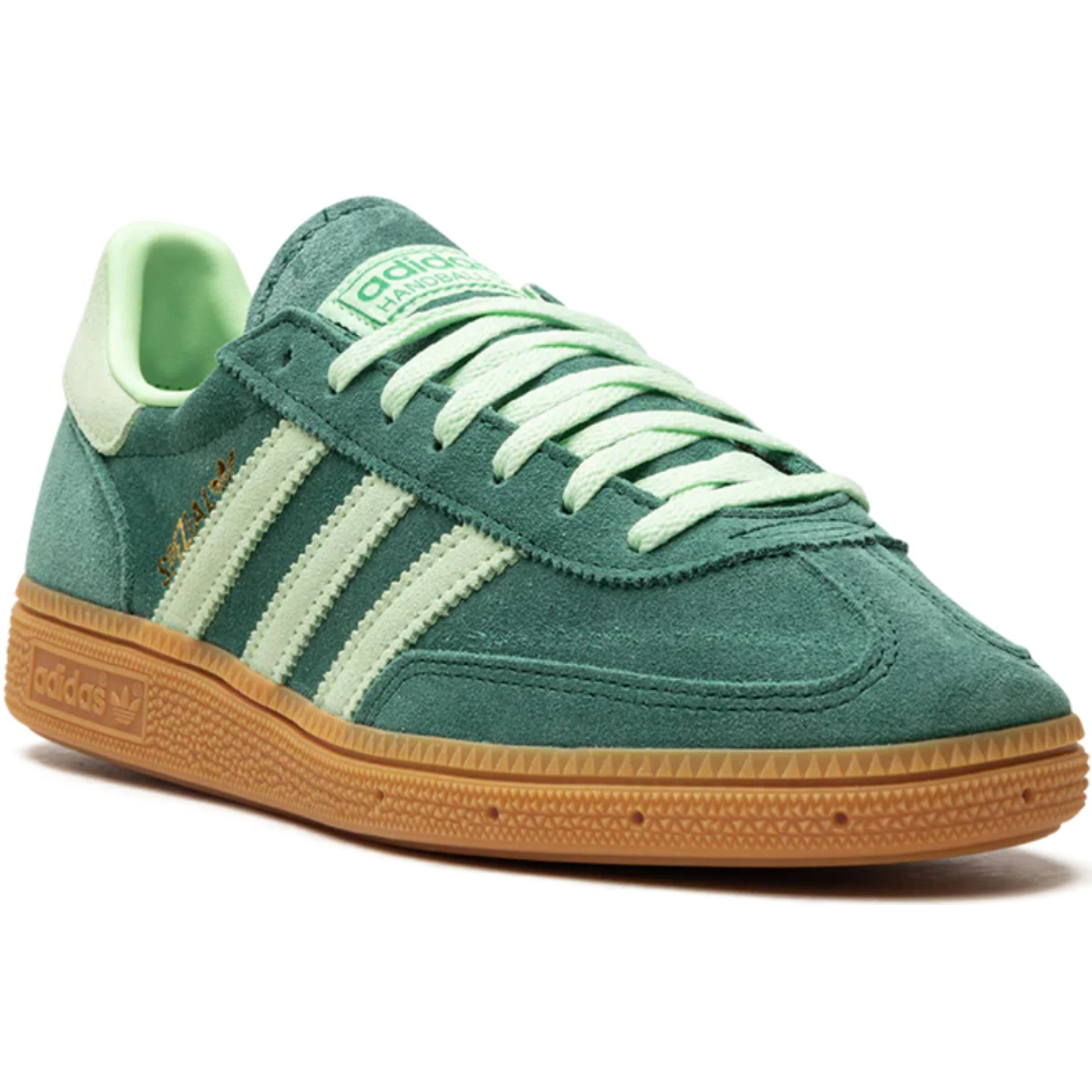  Adidas Handball Spezial WMNS "Collegiate Green Semi Green Spark" | Farsel