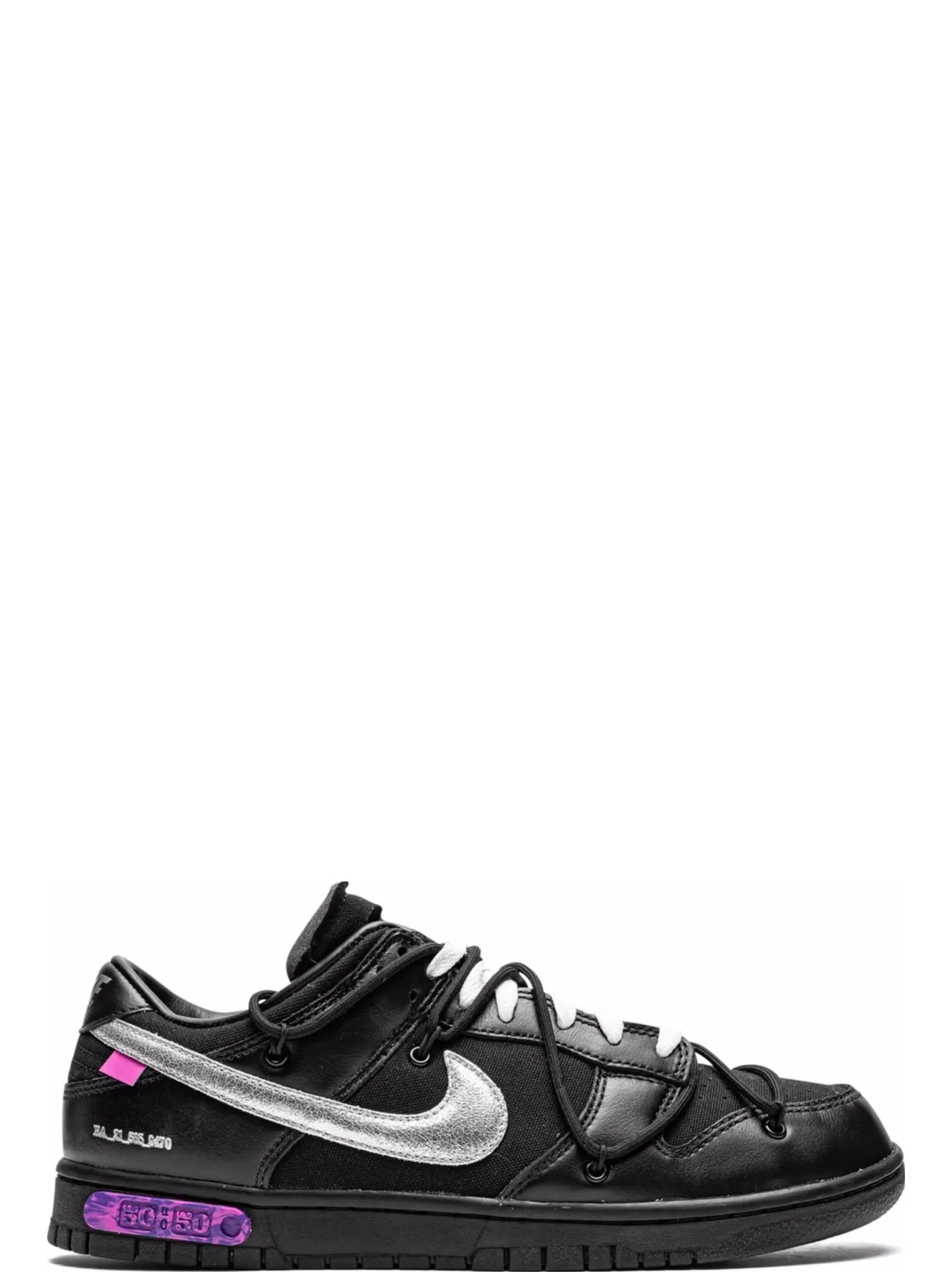 Кроссовки Nike Dunk Low "Off-White - Lot 50" | Farsel