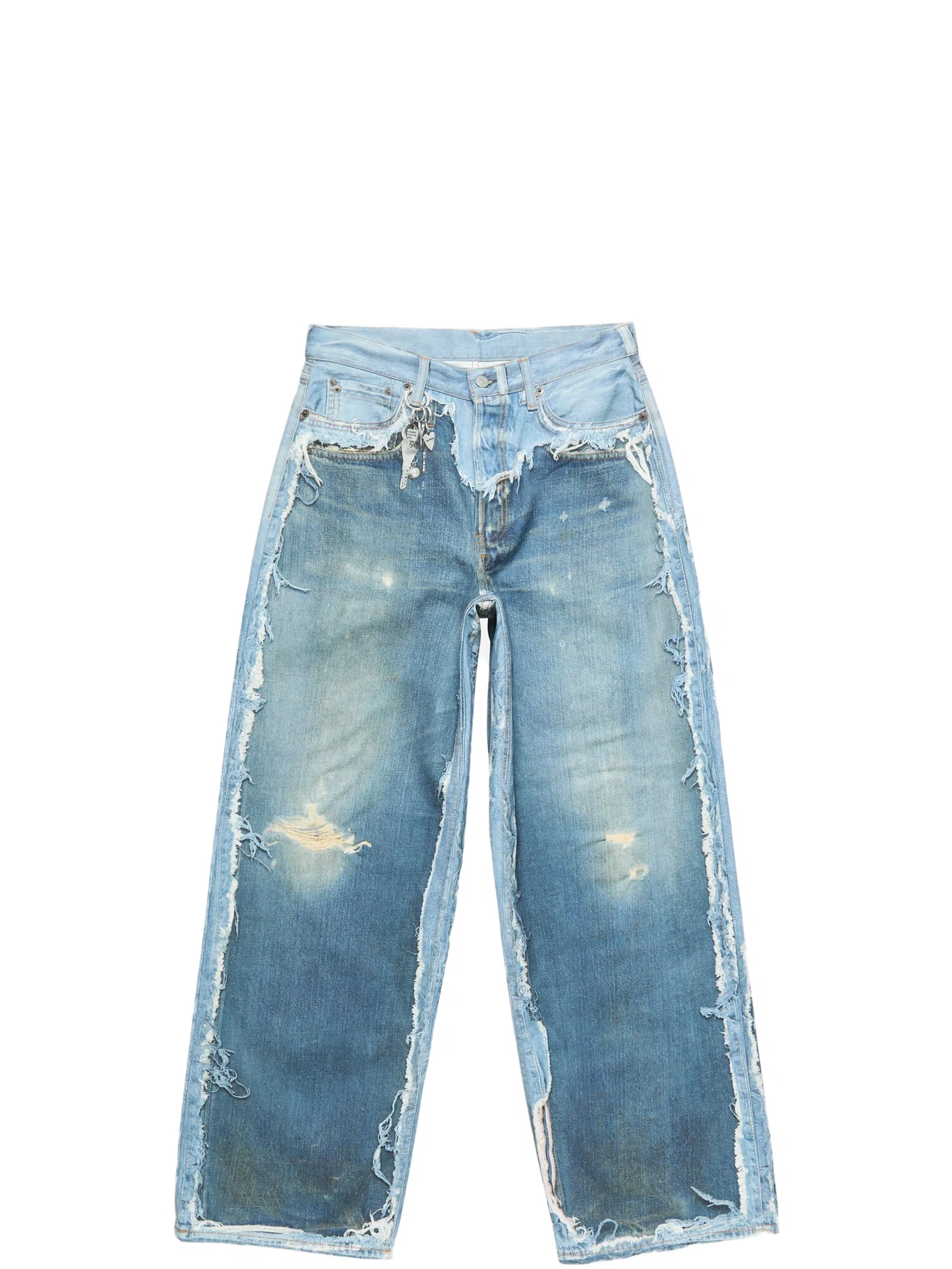 Джинсы Acne Studios Trompe L'oeil Jeans 1981 "Blue" | Farsel