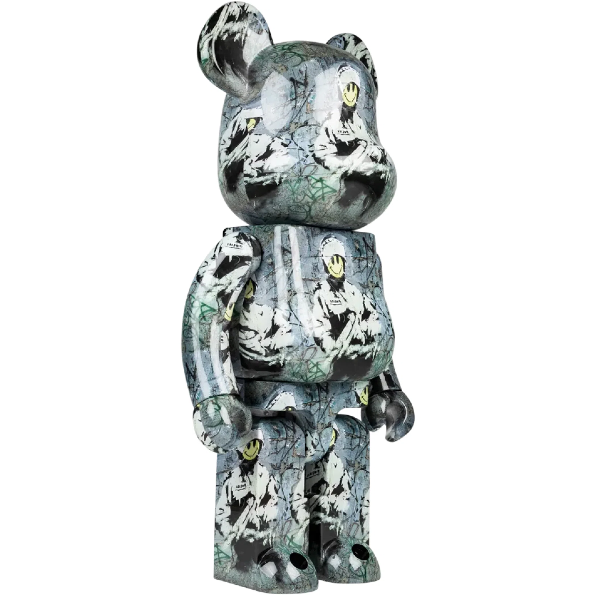  Medicom Toy Bearbrick Riot Cop "1000%" | Farsel