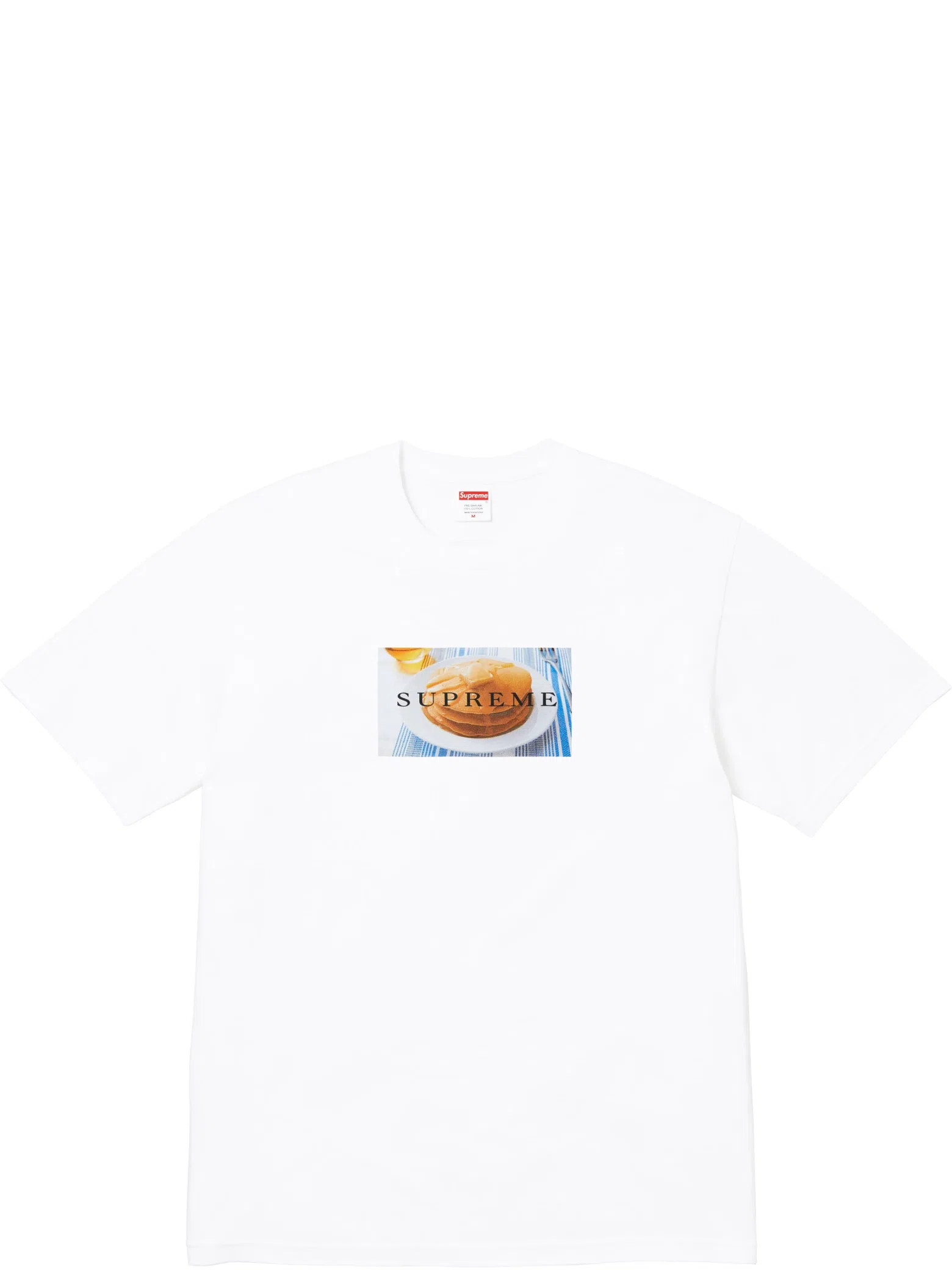 Футболки Supreme SS25 Pancakes Tee "White" | Farsel