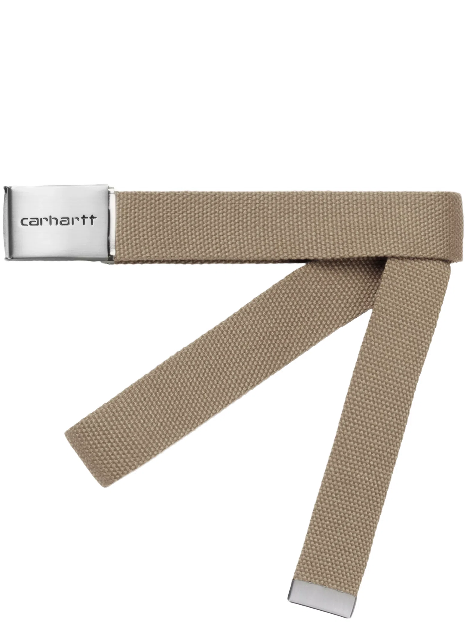 Ремни Carhartt Clip Belt Chrome "Leather" | Farsel