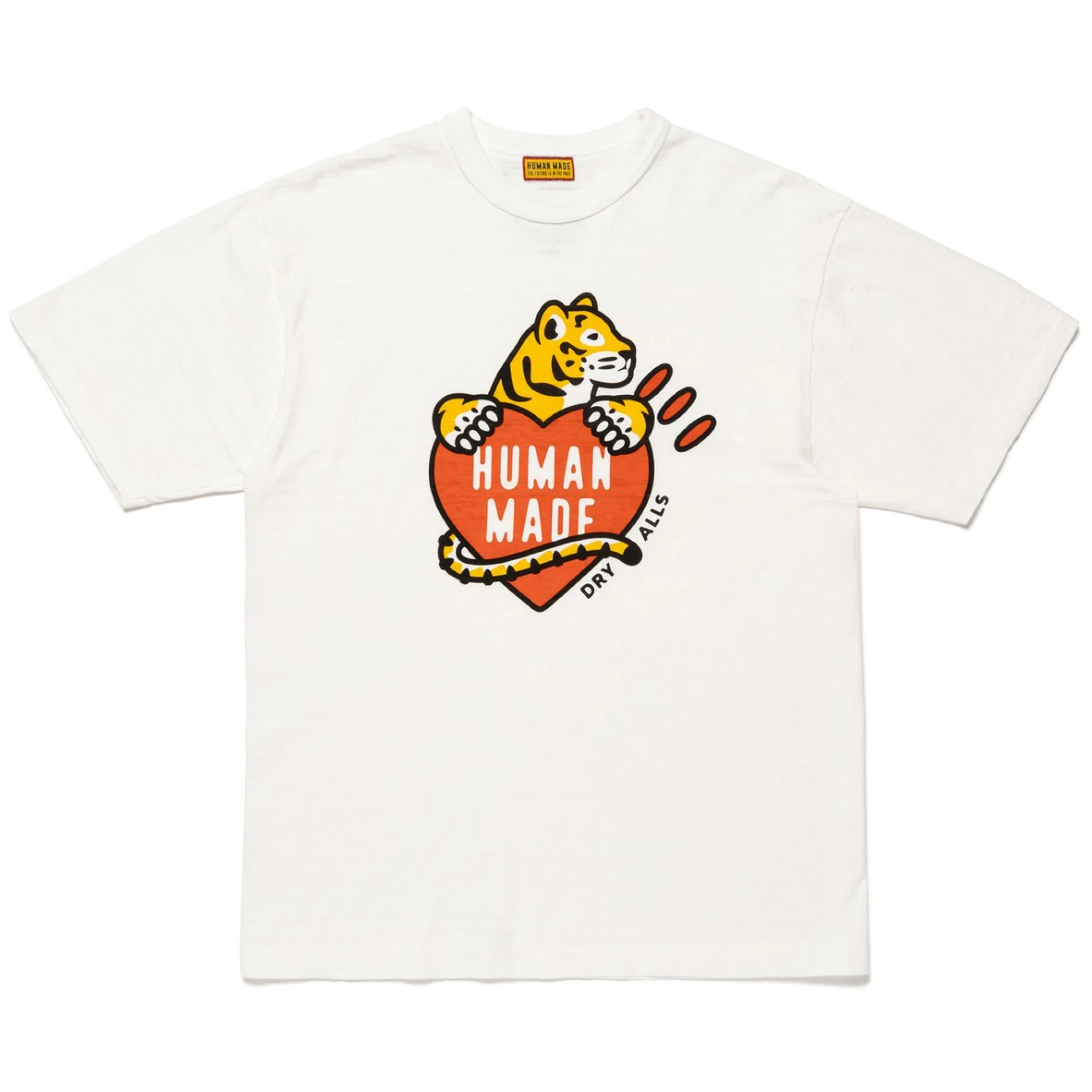 Футболки Human Made Tiger Heart T-Shirt "White" | Farsel