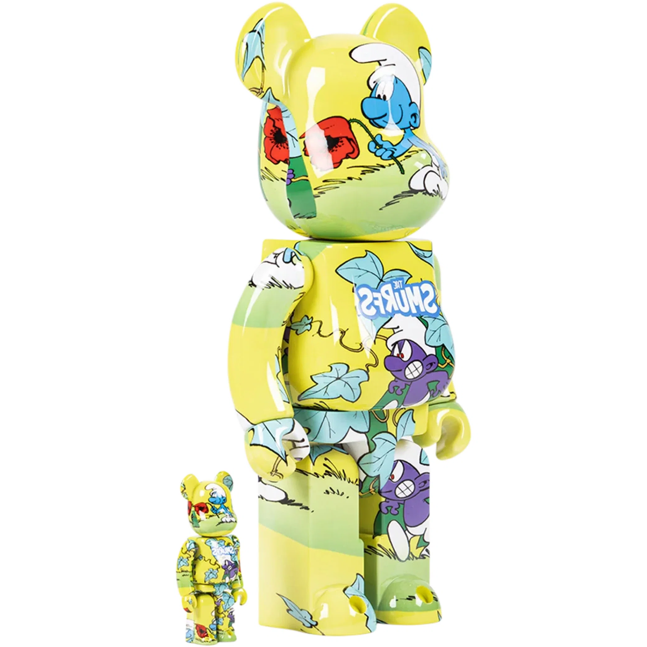  Medicom Toy Bearbrick x The Smurfs (The Purple Smurfs) "100% & 400% Set" | Farsel