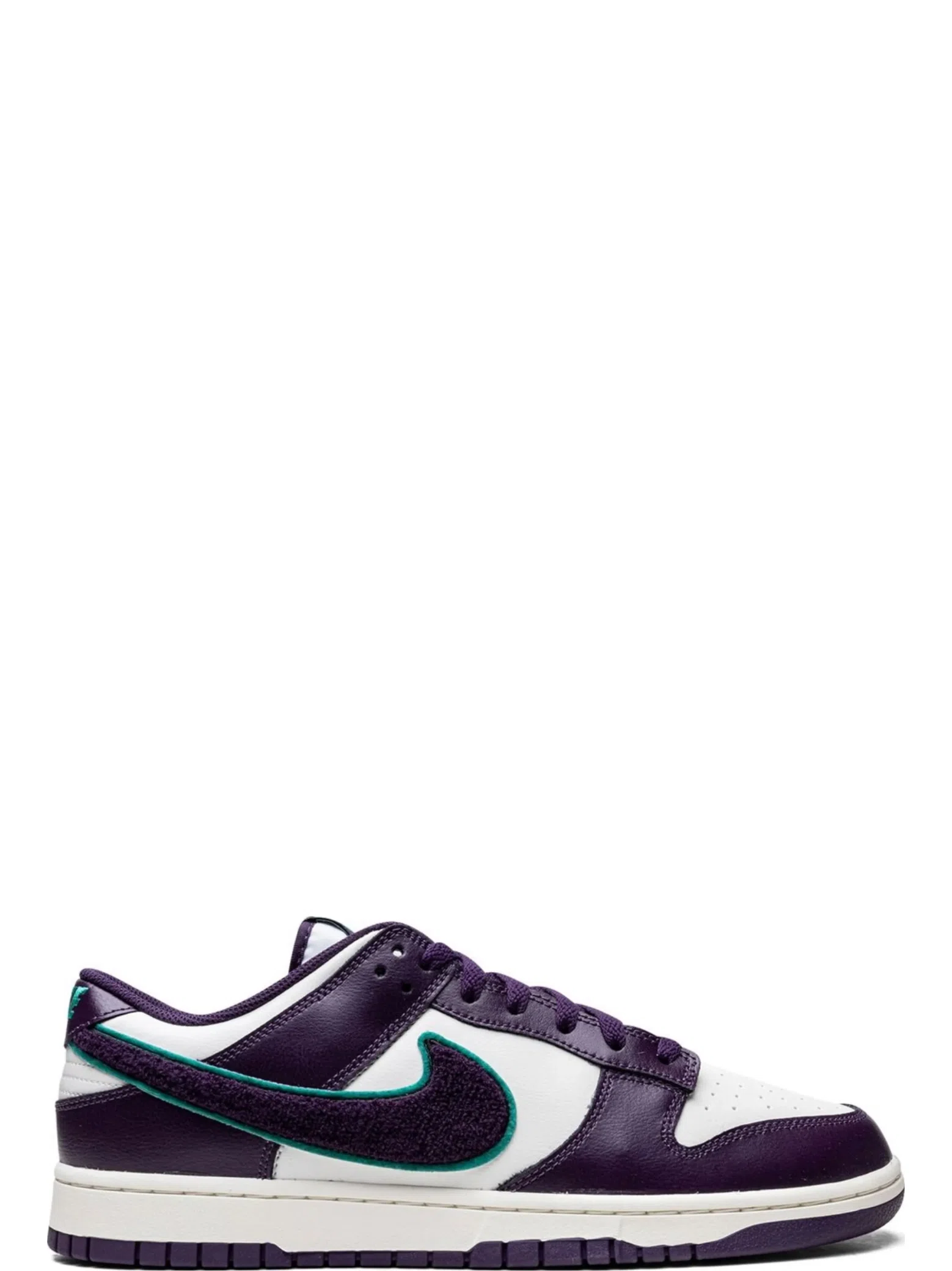Кроссовки Nike Dunk Low "Chenille Swoosh Sail Grand Purple" | Farsel