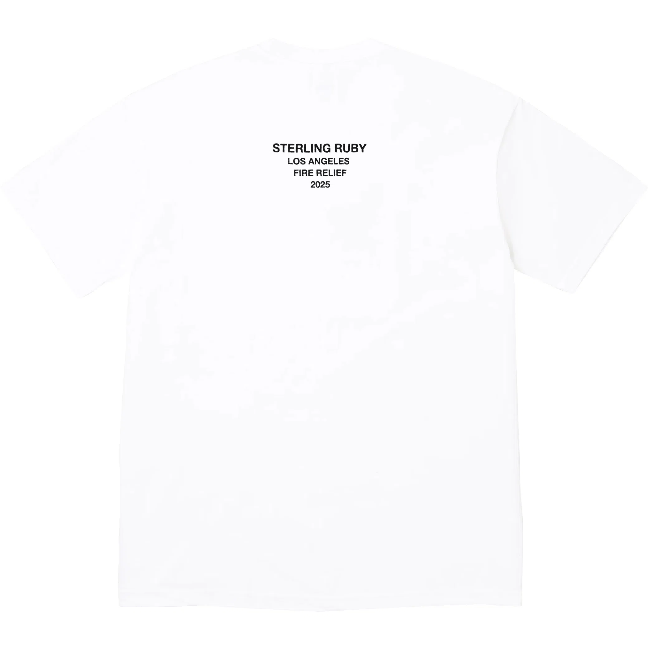 Футболки Supreme SS25 Los Angeles Fire Relief Box Logo Tee "White" | Farsel