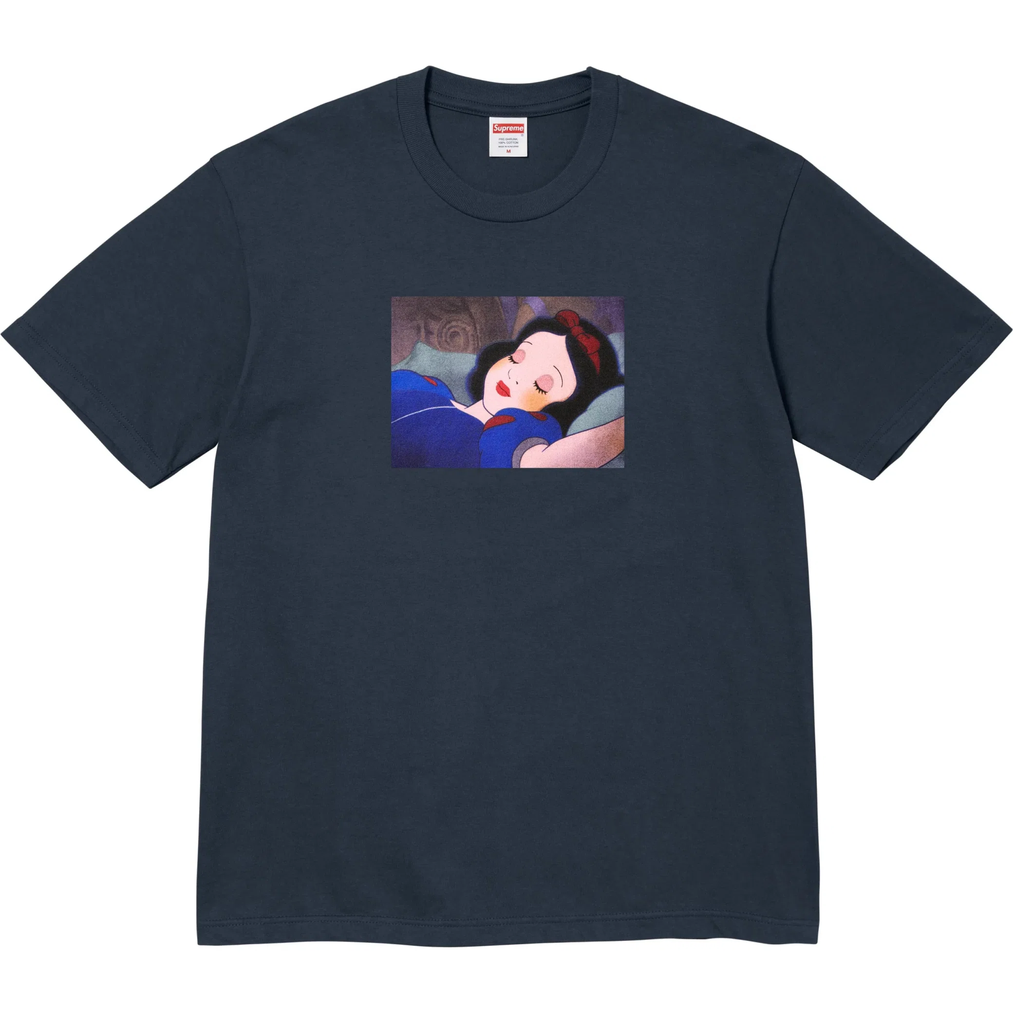  Supreme FW24 Snow White Tee "Navy" | Farsel