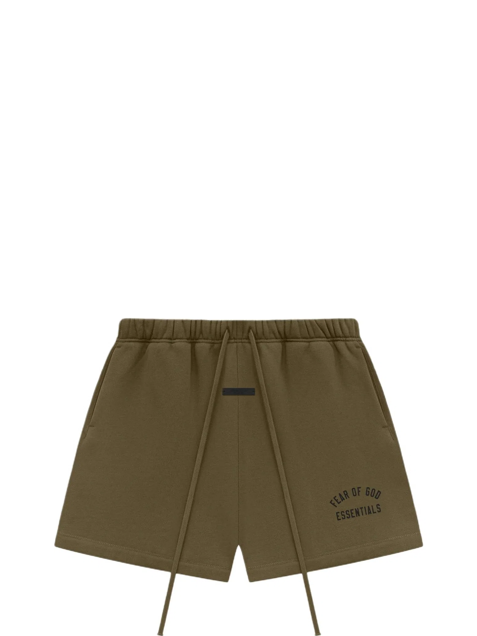 Шорты Fear of God FW24 Essentials Fleece Soccer Short "Olive" | Farsel