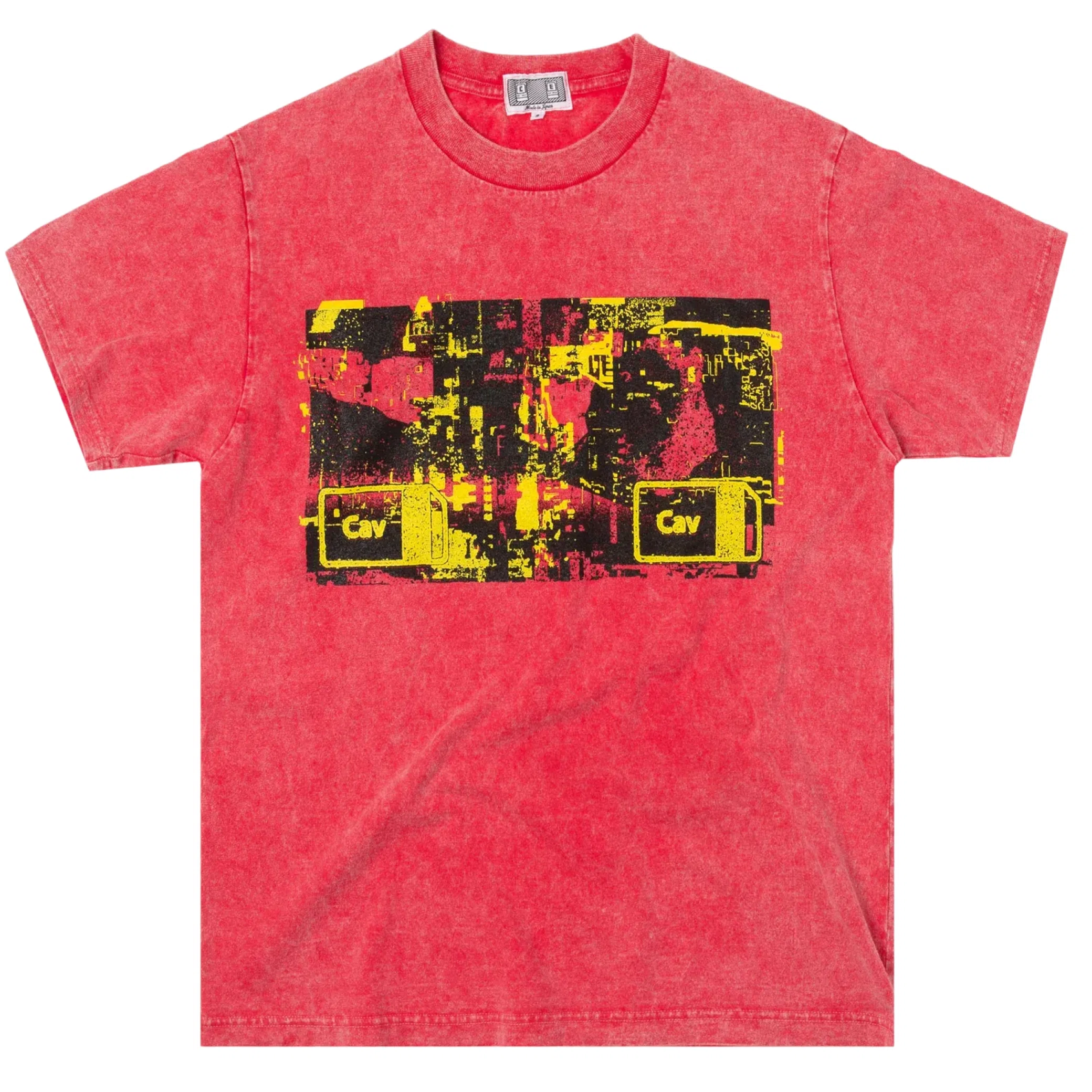 Футболки Cav Empt Bleached Cav E Tee "Pink" | Farsel