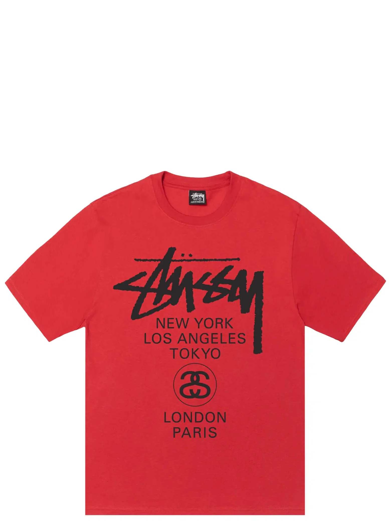 Футболки Stussy World Tour Tee "Cayenne" | Farsel