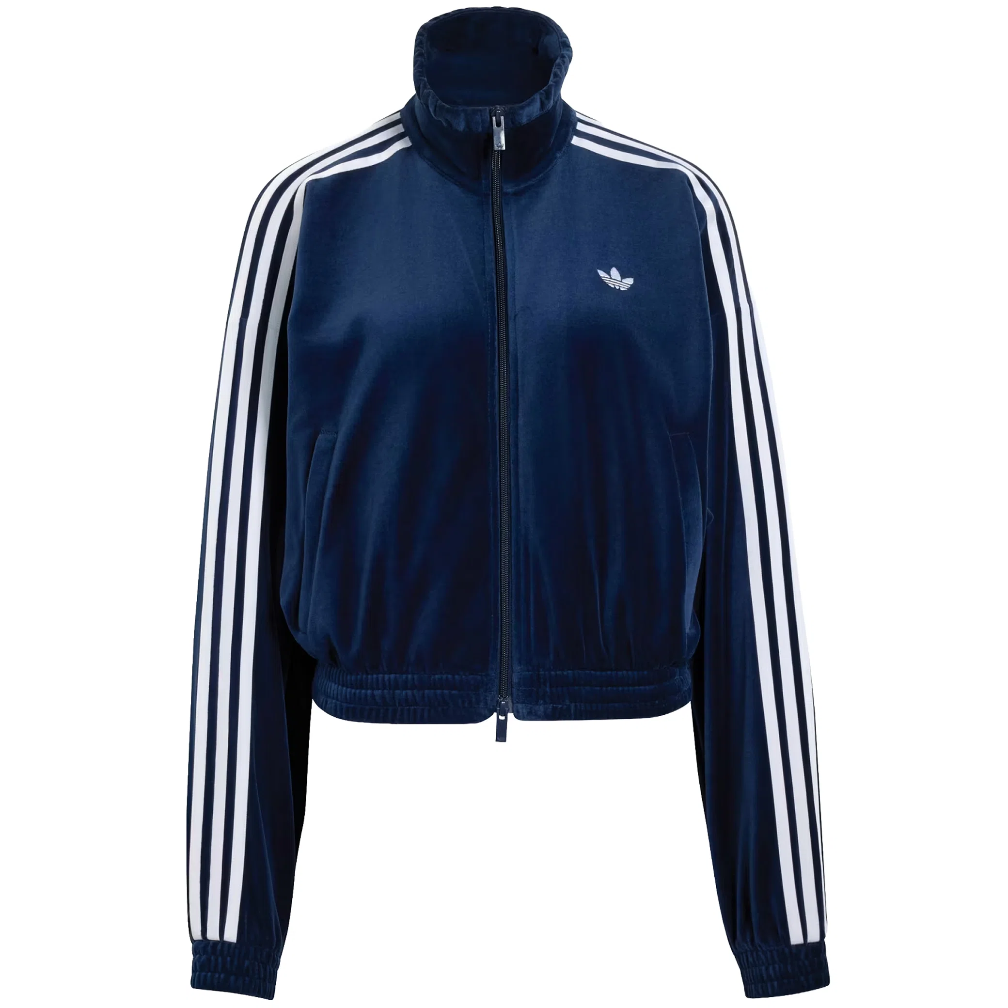 Куртки Adidas Pleated Velour Track Top "Collegiate Navy" | Farsel