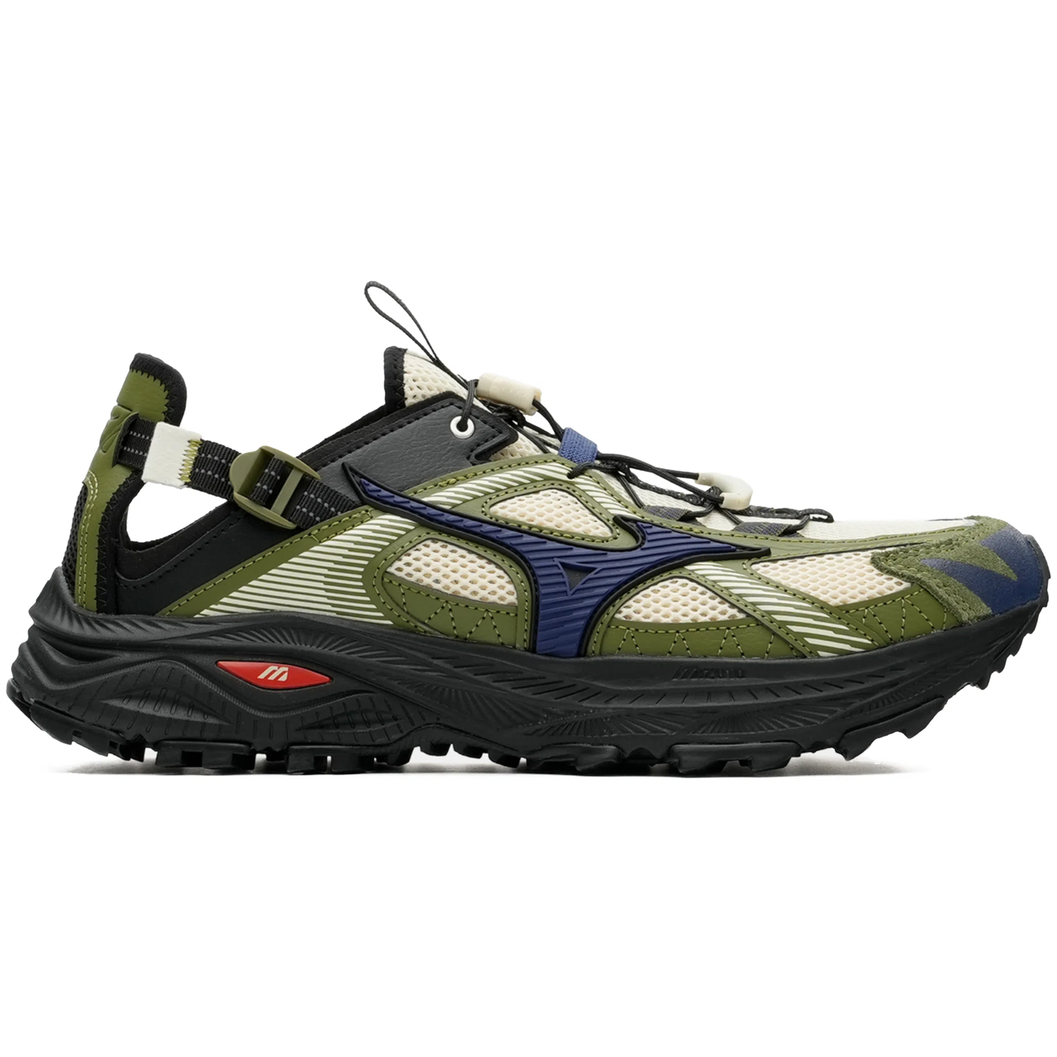Кроссовки Mizuno Racer Trail SE "Black / Green / Blue" | Farsel