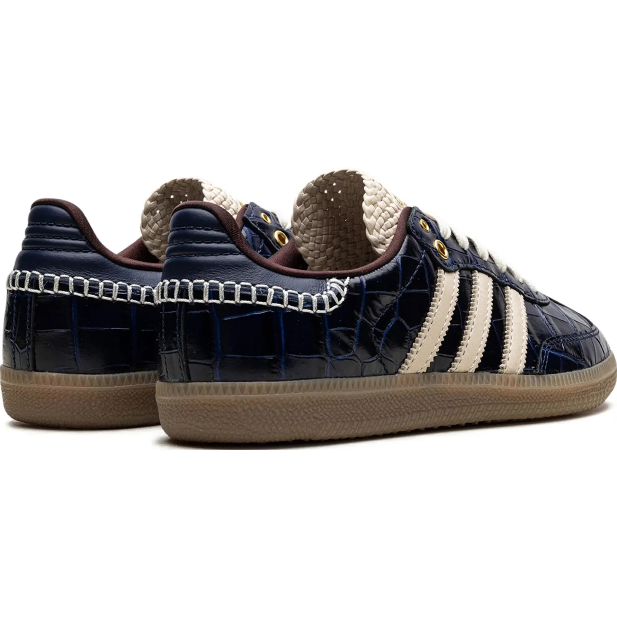 Кроссовки Adidas Samba "Wales Bonner - Navy Croc" | Farsel