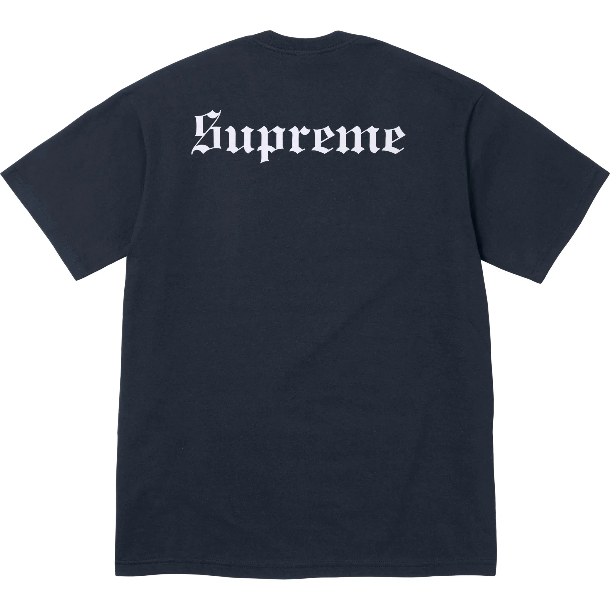 Футболки Supreme FW24 Snow White Tee "Navy" | Farsel